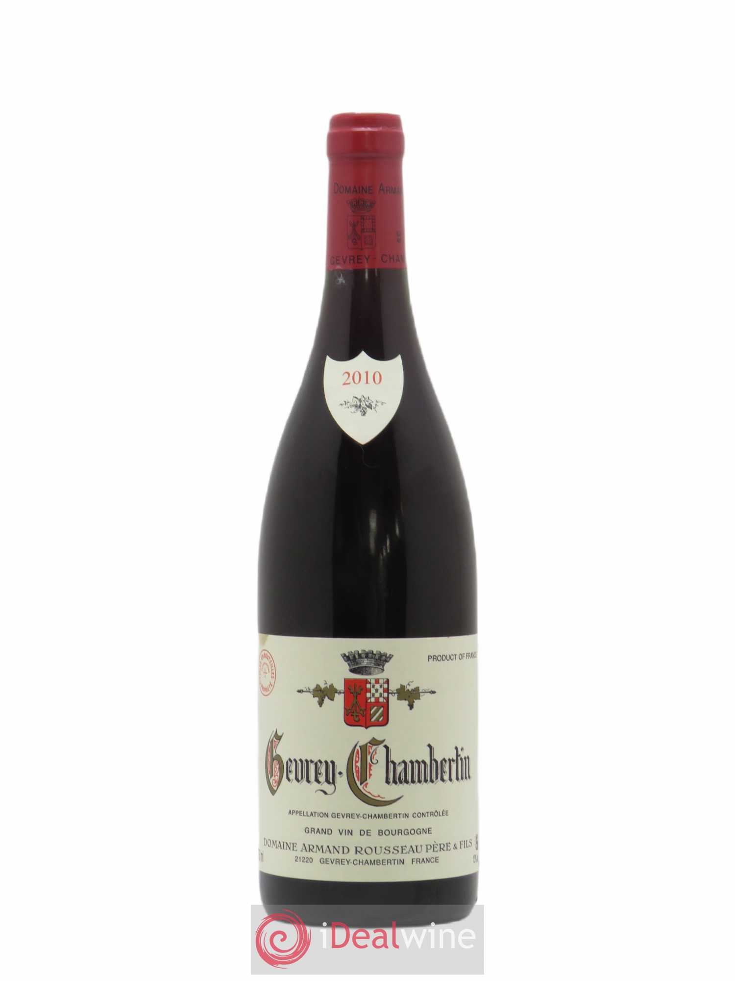 Gevrey-Chambertin Armand Rousseau (Domaine) 2010 - Lot de 1 bouteille - 0
