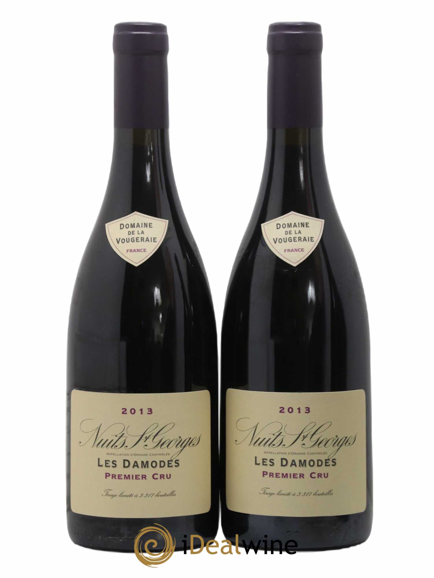 Nuits-Saint-Georges 1er Cru Les Damodes La Vougeraie 2013 - Lot de 2 bouteilles - 0