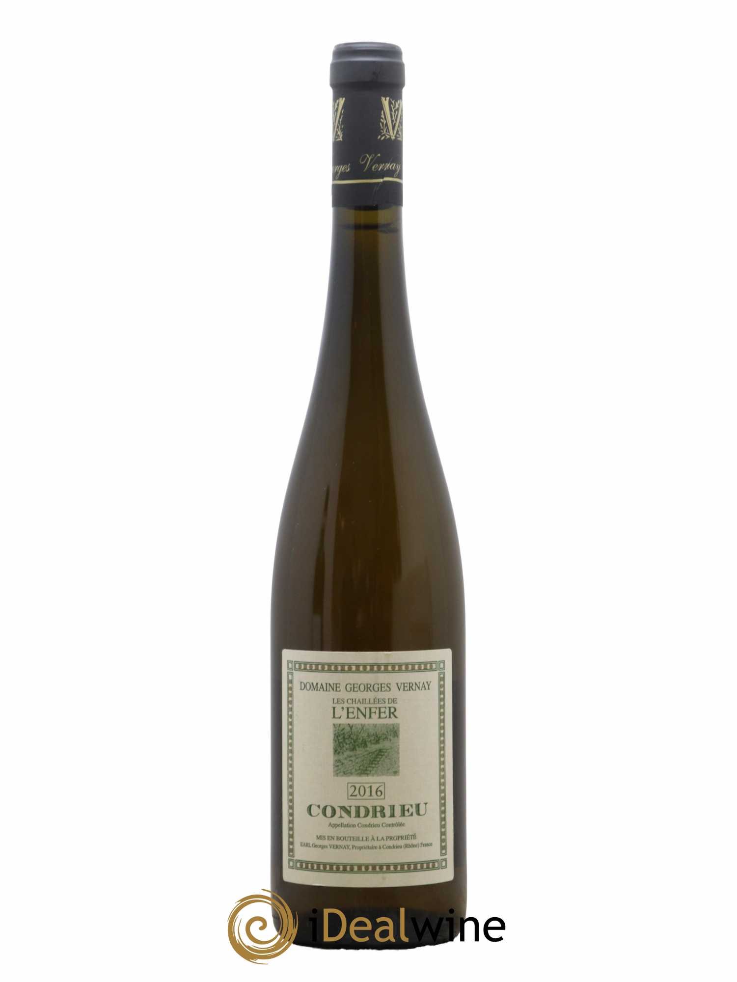 Condrieu Les Chaillées de l'Enfer Georges Vernay 2016 - Lot de 1 bouteille - 0