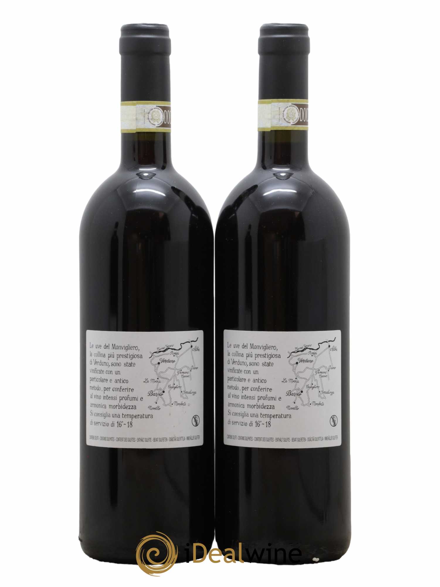 Barolo DOCG Monvigliero Comm. Giovan Battista Burlotto 2018 - Lot of 2 bottles - 1
