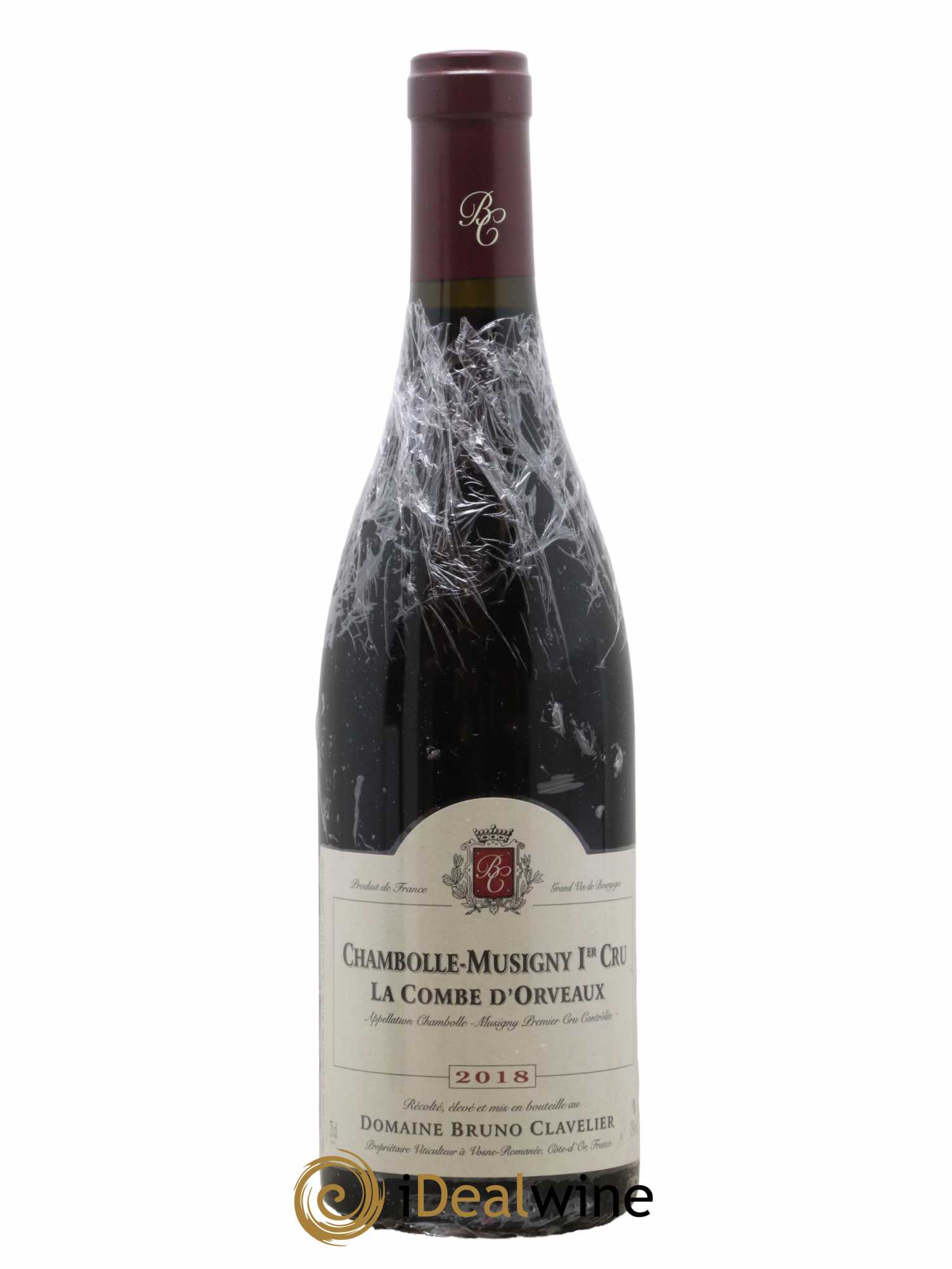 Chambolle-Musigny 1er Cru La Combe d'Orveaux Vieilles Vignes Bruno Clavelier 2018 - Lot of 1 bottle - 0