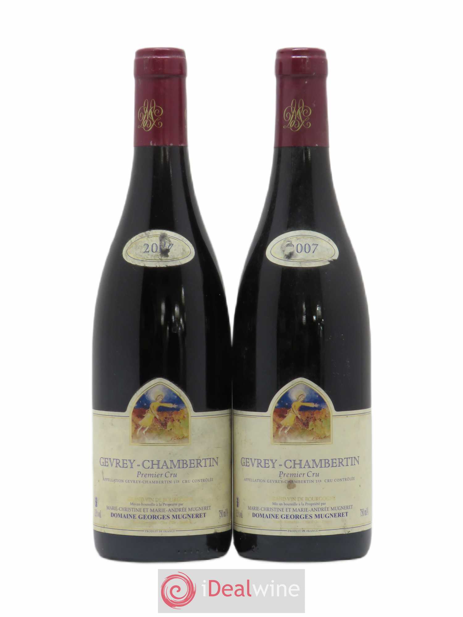 Gevrey-Chambertin 1er Cru Mugneret-Gibourg (Domaine) 2007 - Lot de 2 bouteilles - 0