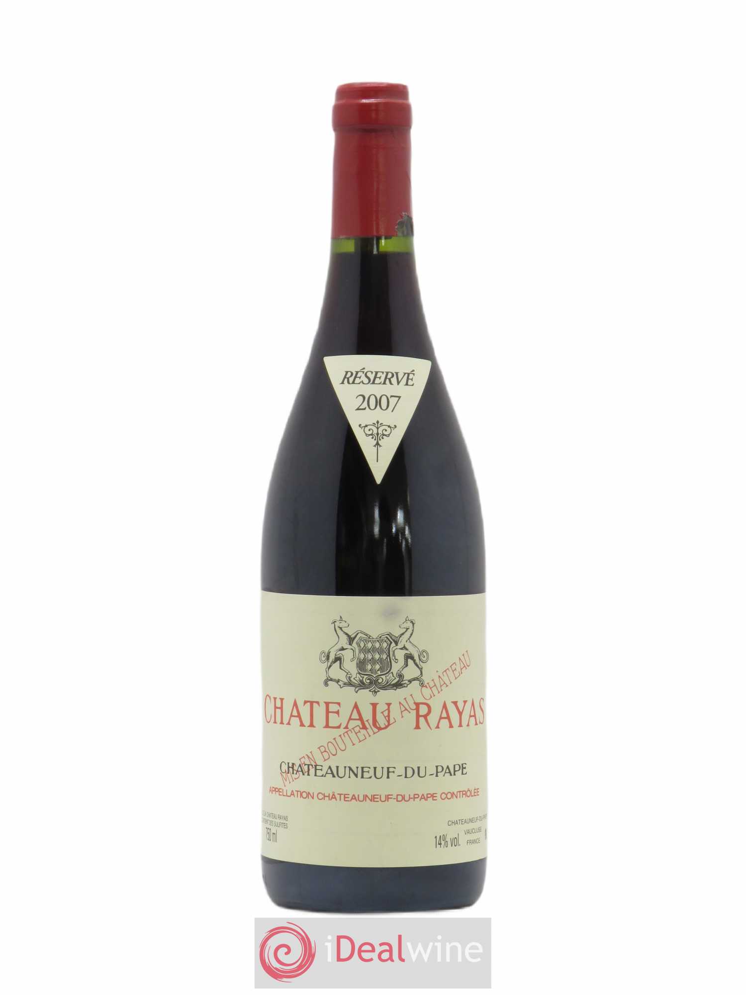 Châteauneuf-du-Pape Château Rayas Emmanuel Reynaud 2007 - Lot de 1 bouteille - 0