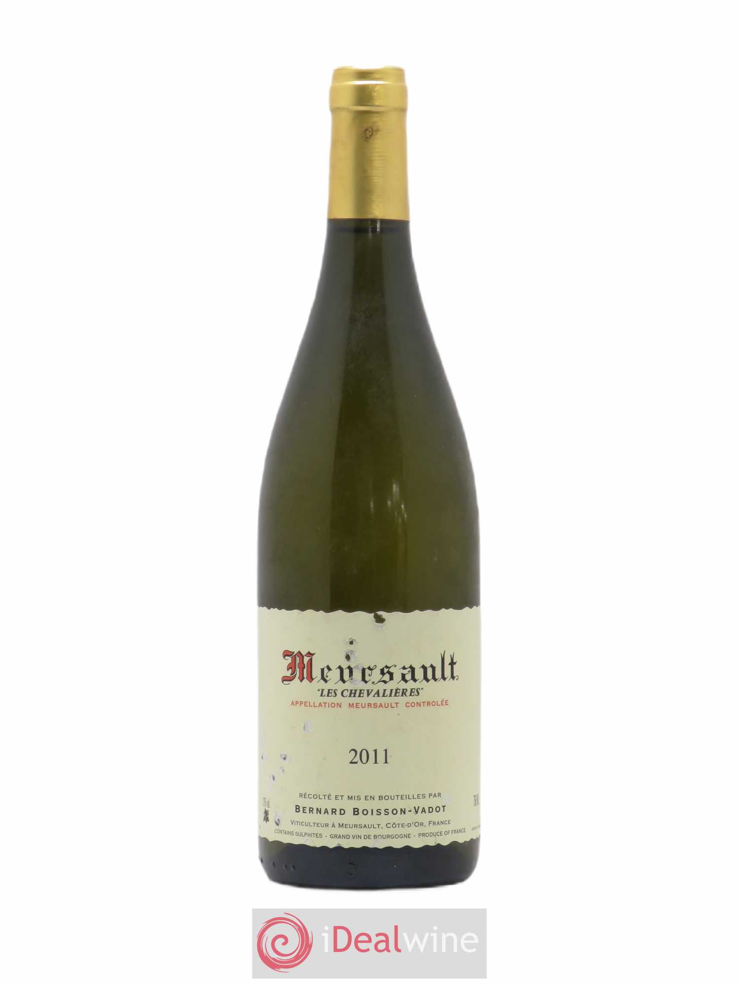 Meursault Les Chevalières Boisson-Vadot (Domaine) 2011 - Lot de 1 bouteille - 0