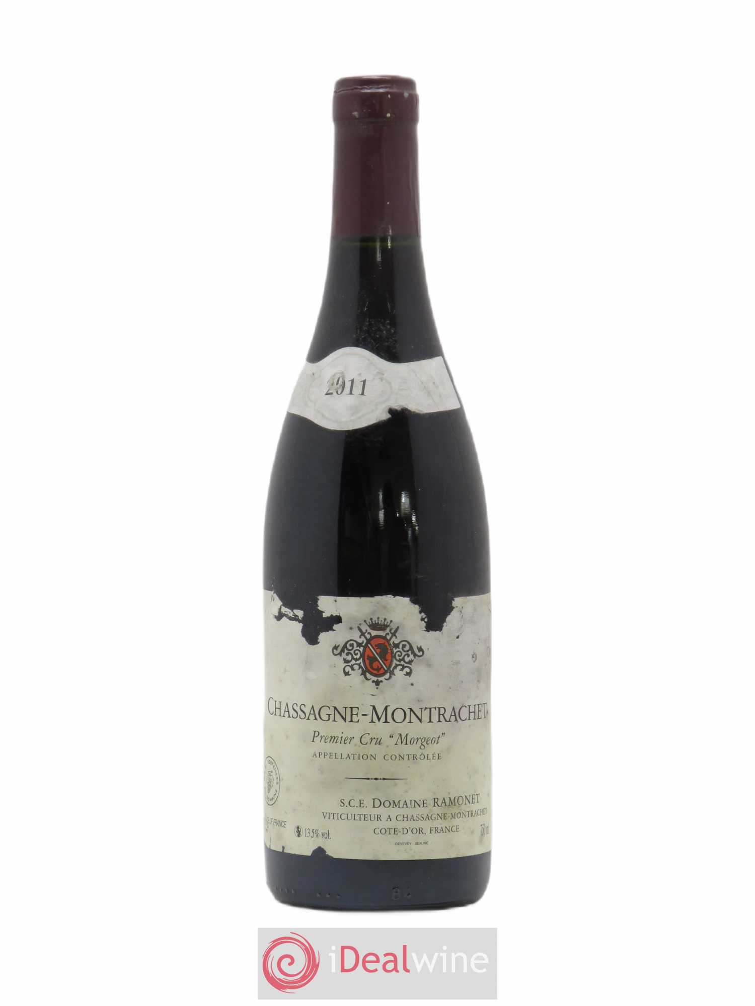 Chassagne-Montrachet 1er Cru Morgeot Ramonet (Domaine) 2011 - Lot de 1 bouteille - 0