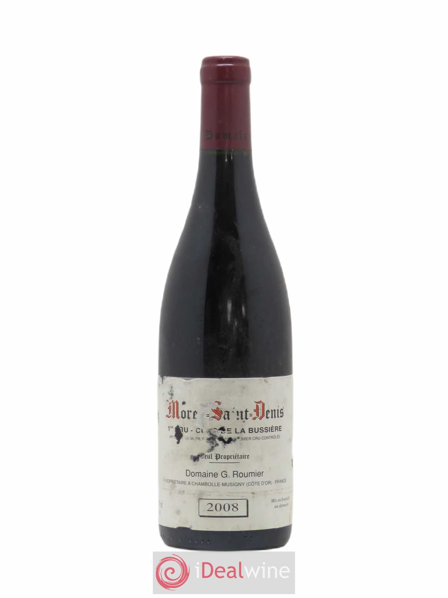 Morey-Saint-Denis 1er Cru Clos de la Bussière Georges Roumier (Domaine) 2008 - Lot de 1 bouteille - 0