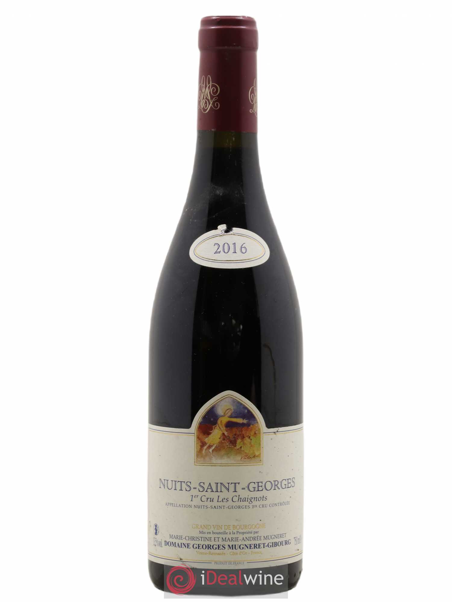 Nuits-Saint-Georges 1er Cru Les Chaignots Georges Mugneret (Domaine) 2016 - Lot de 1 bouteille - 0