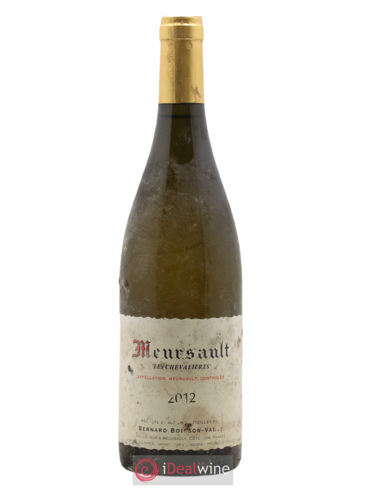 Meursault Les Chevalières Boisson-Vadot (Domaine) 2012 - Lot de 1 bouteille - 0