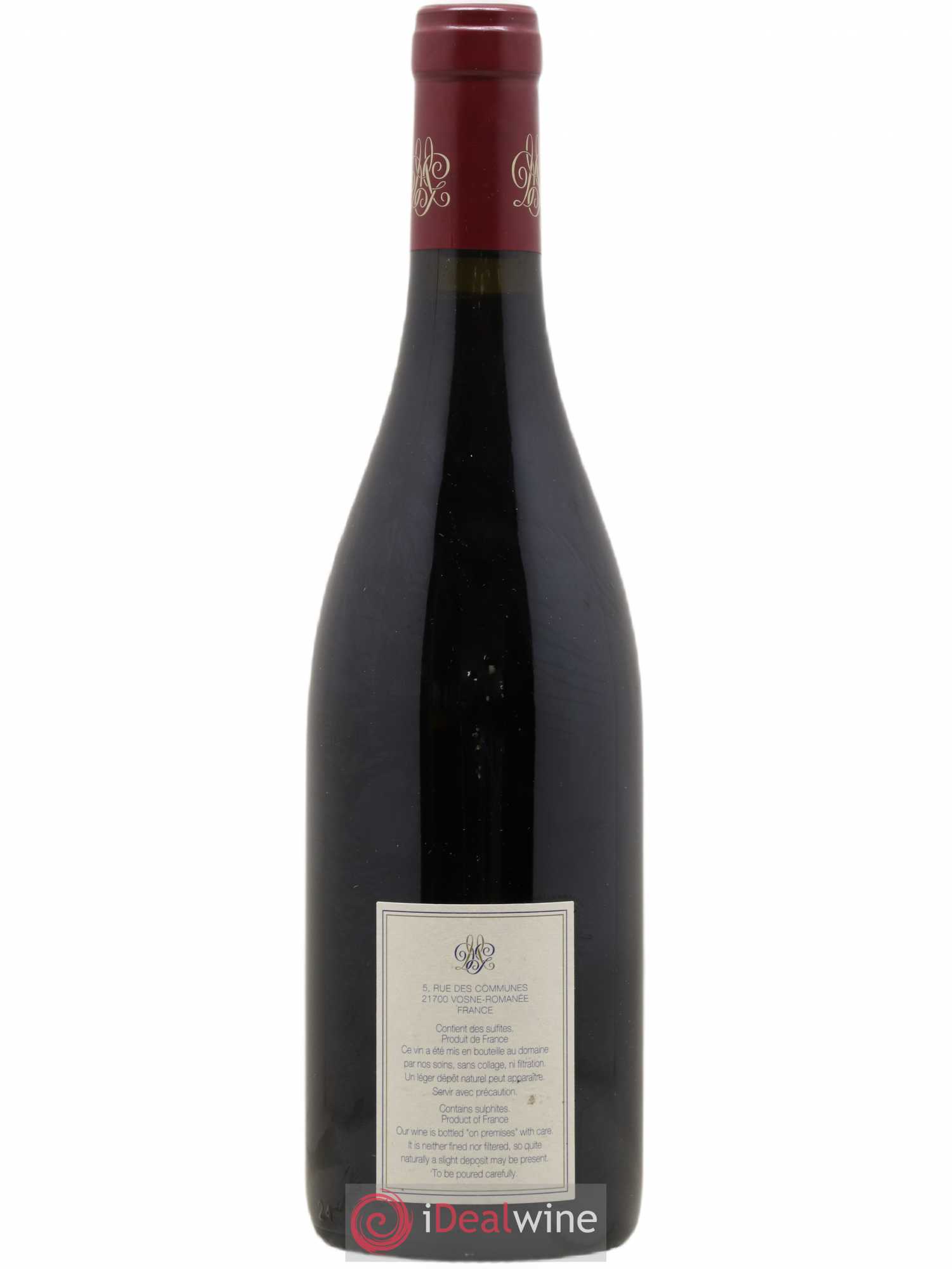 Clos de Vougeot Grand Cru Mugneret-Gibourg (Domaine) 2016 - Lot de 1 bouteille - 1
