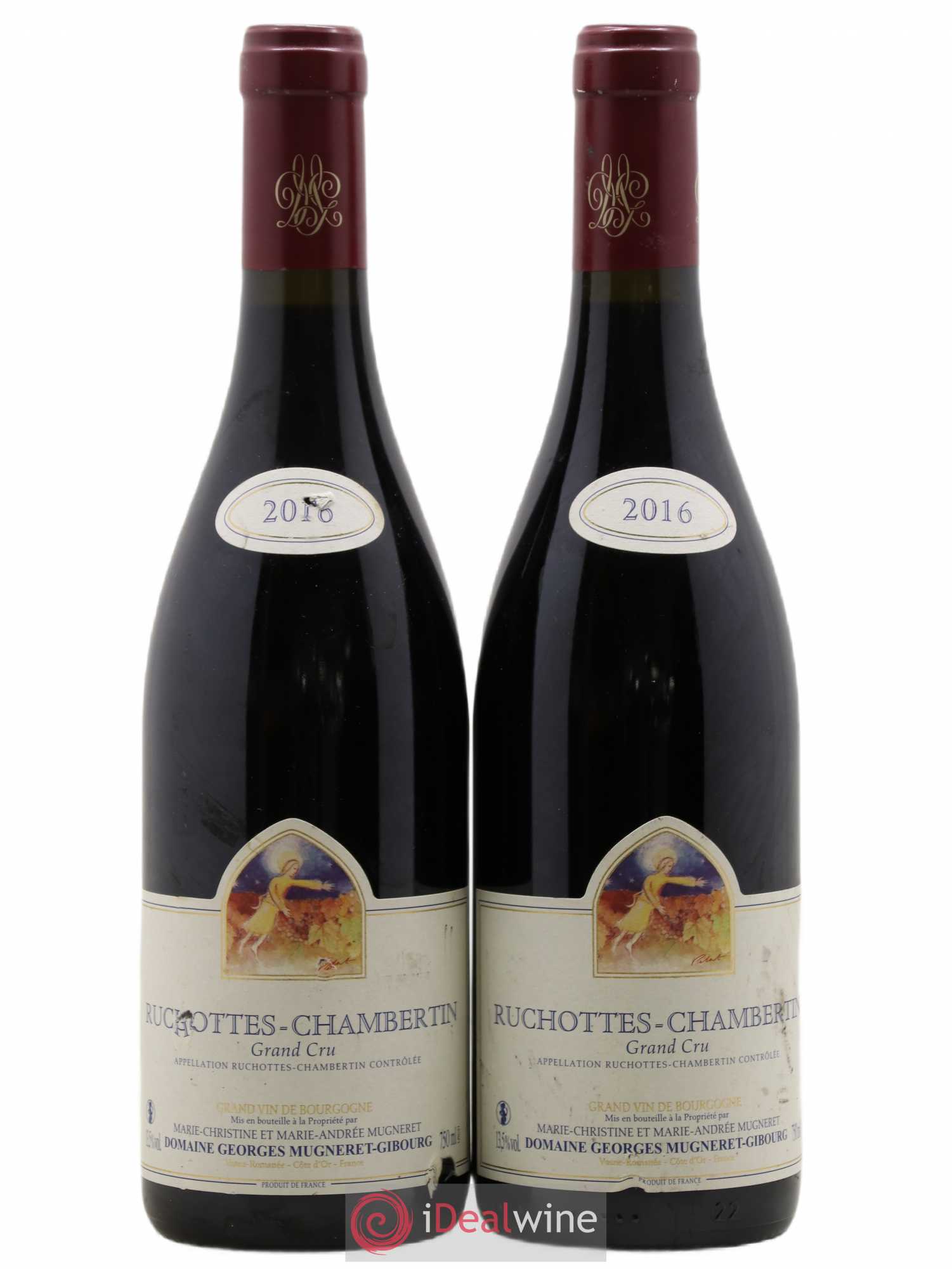 Ruchottes-Chambertin Grand Cru Mugneret-Gibourg (Domaine) 2016 - Lot de 2 bouteilles - 0