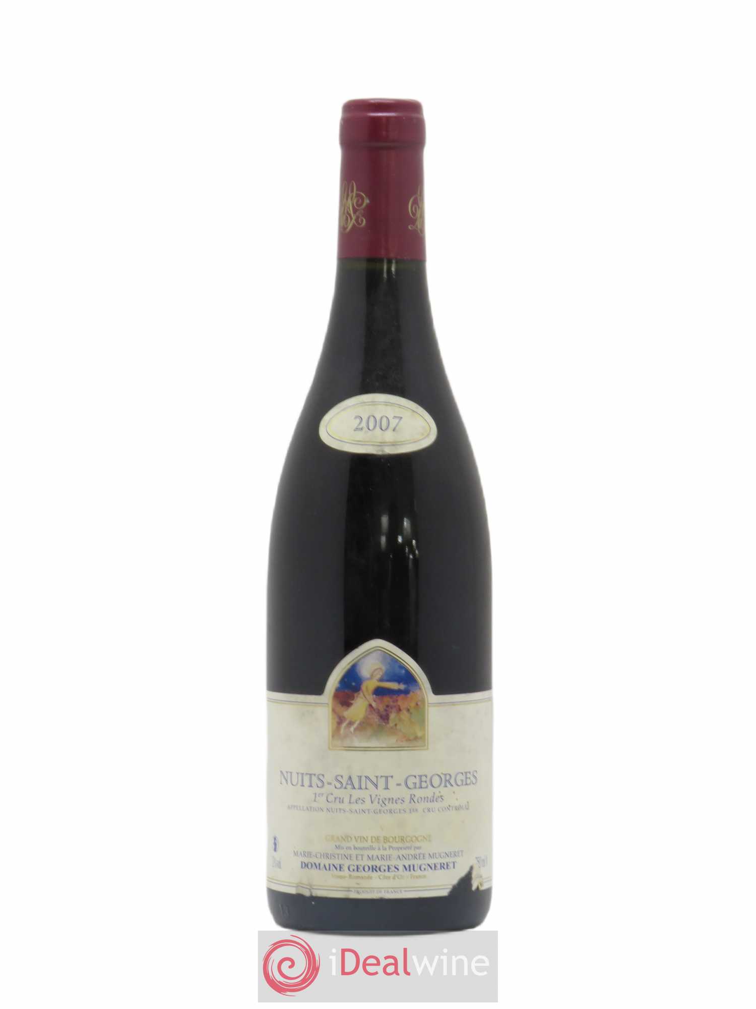 Nuits-Saint-Georges 1er Cru Les Vignes Rondes Mugneret-Gibourg (Domaine) 2007 - Lot de 1 bouteille - 0