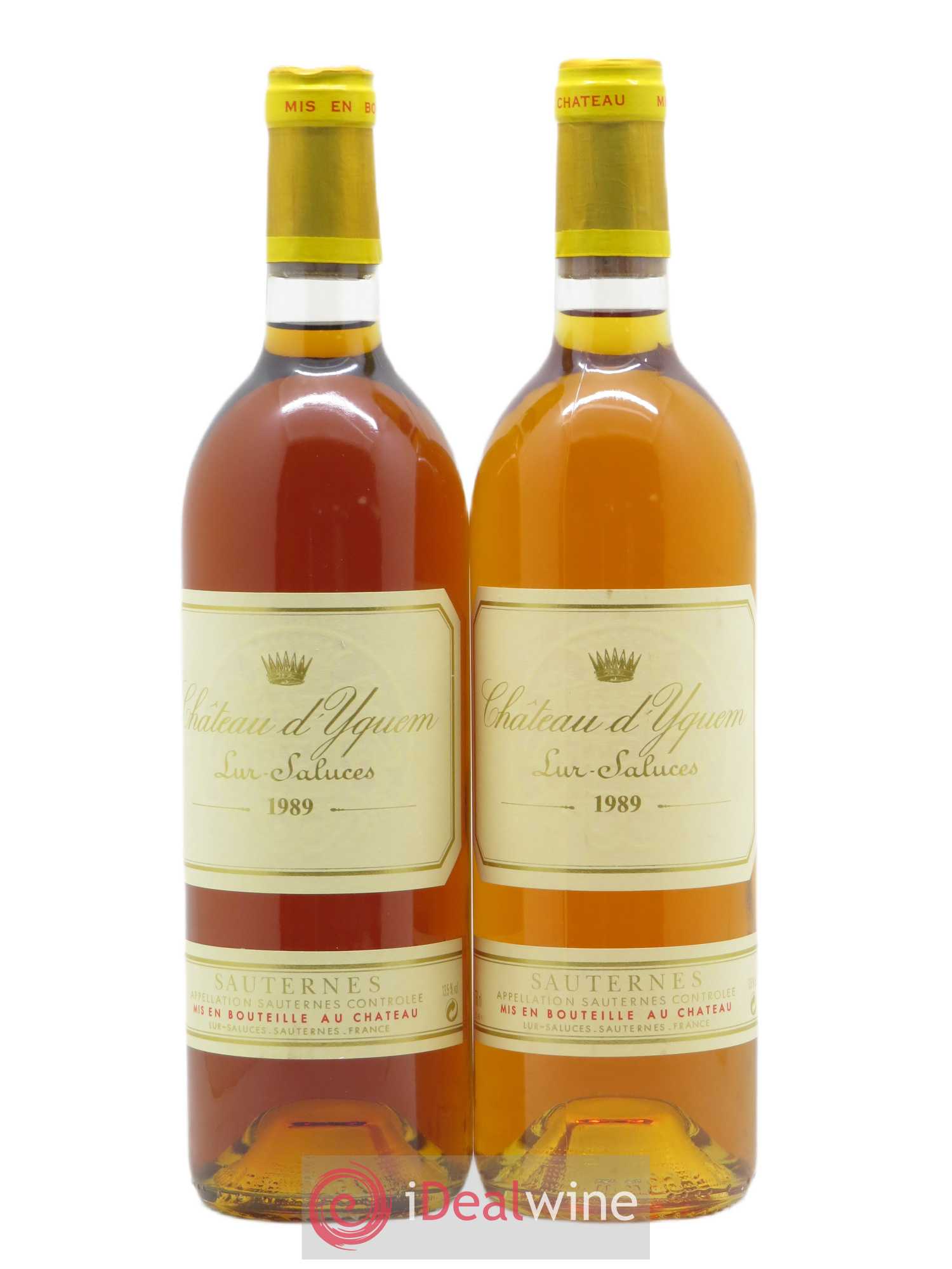 Château d' Yquem 1er Cru Classé Supérieur 1989 - Lotto di 2 bottiglie - 0