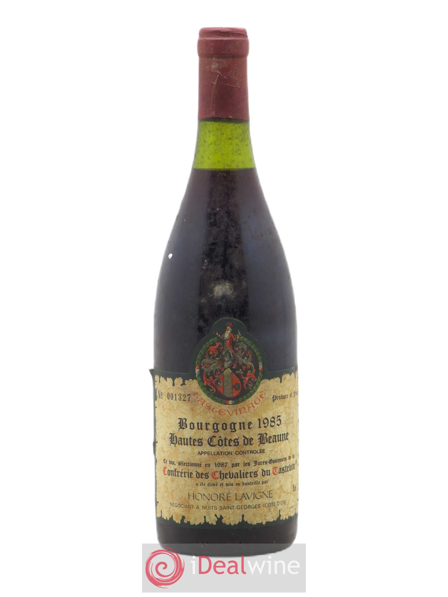 Hautes-Côtes de Beaune Confrerie des Chevaliers du Tastevin Honoré Lavigne 1985 - Posten von 1 Flasche - 0