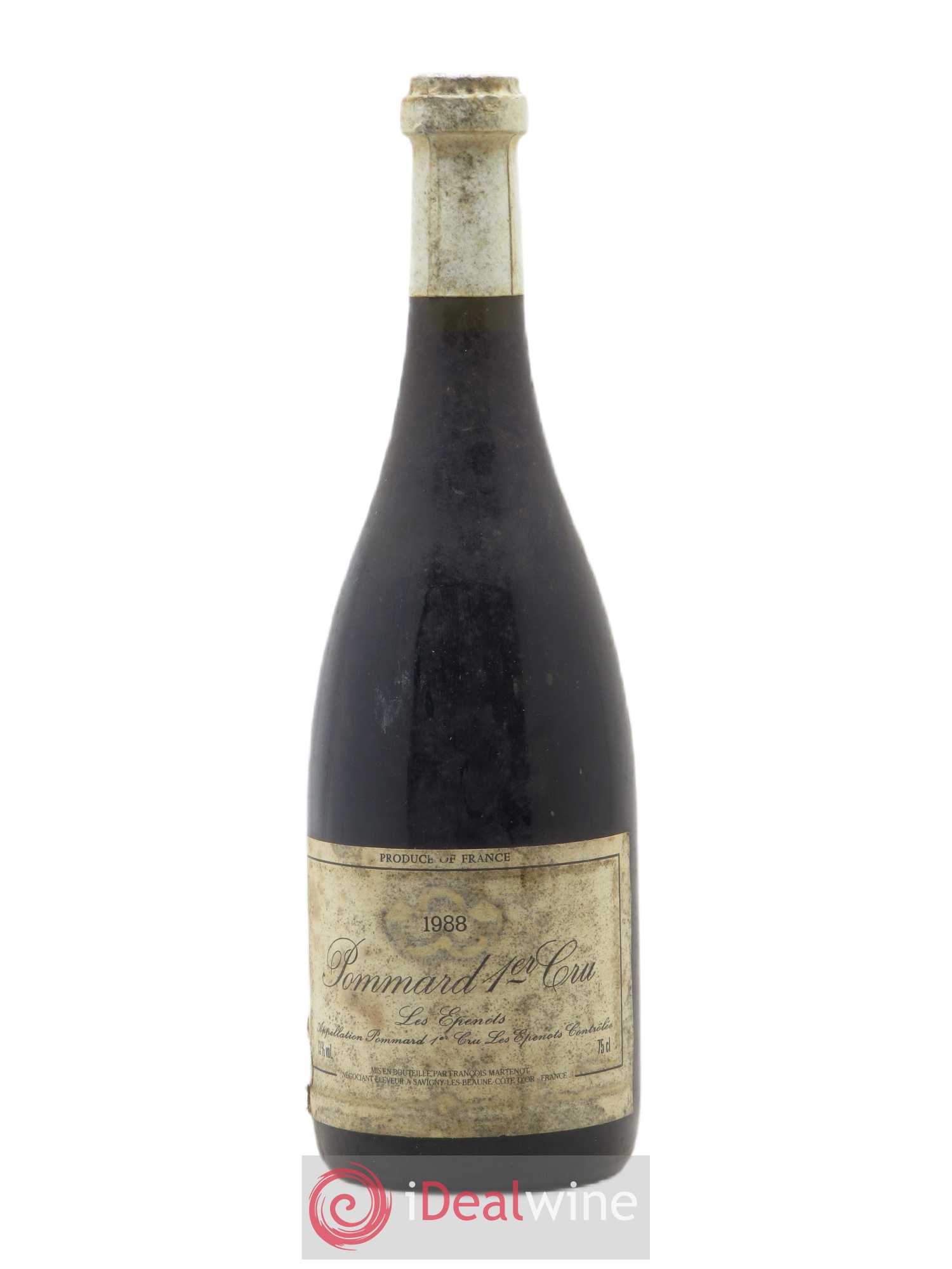 Pommard 1er Cru Les Epenots François Martenot 1988 - Posten von 1 Flasche - 0