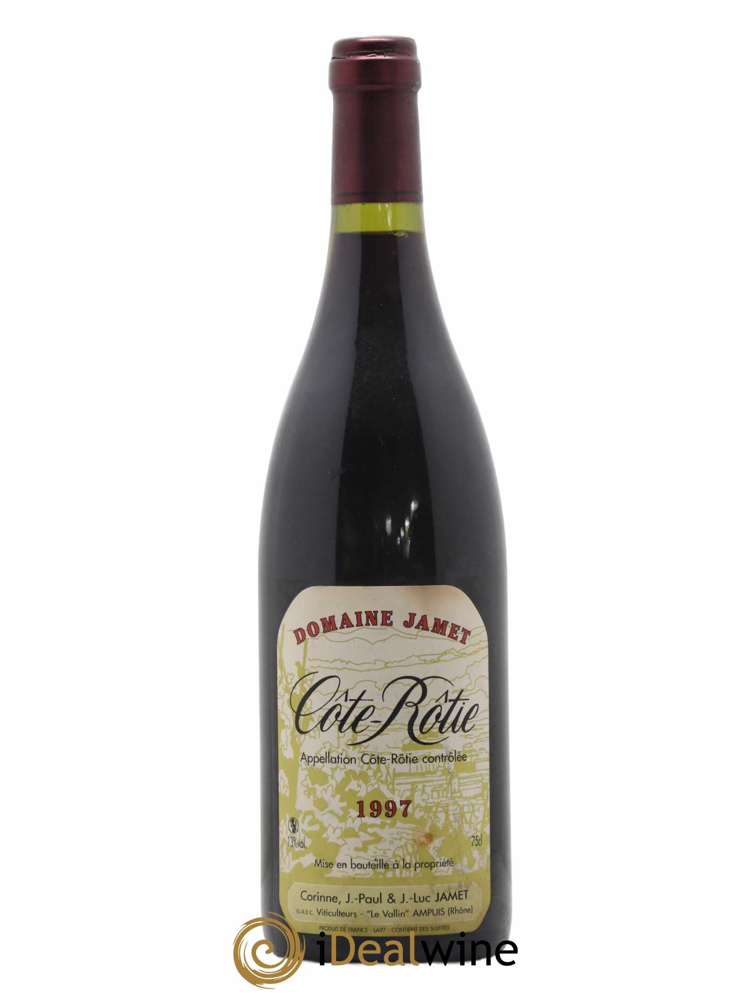 Côte-Rôtie Jamet (Domaine) 1997 - Lot de 1 bouteille - 0
