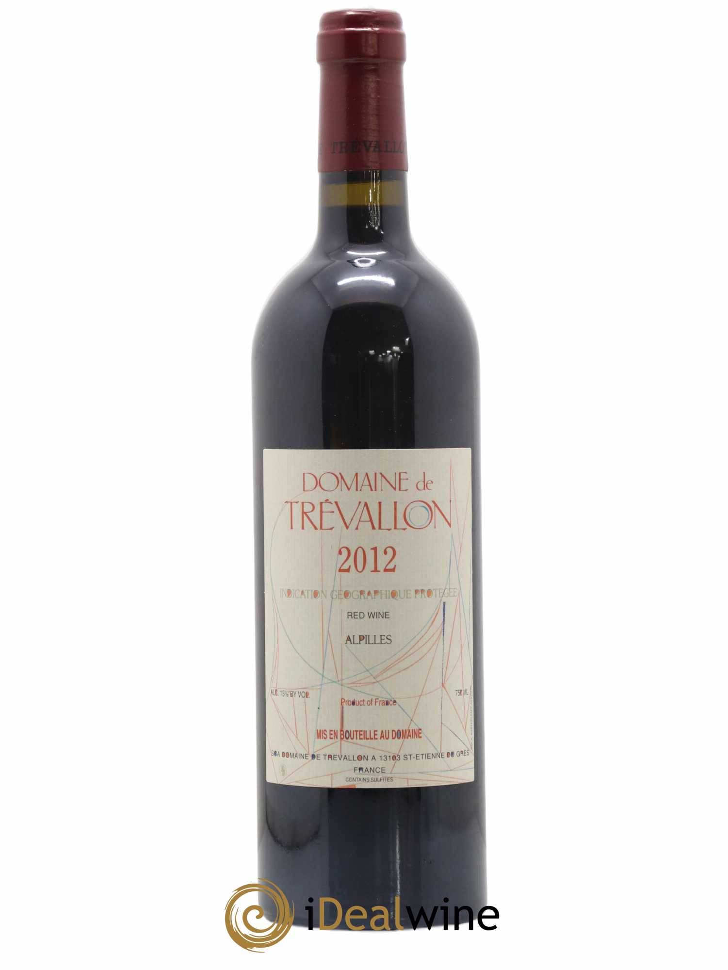 Alpilles Trévallon (Domaine de) Eloi Dürrbach 2012 - Lot de 1 bouteille - 0