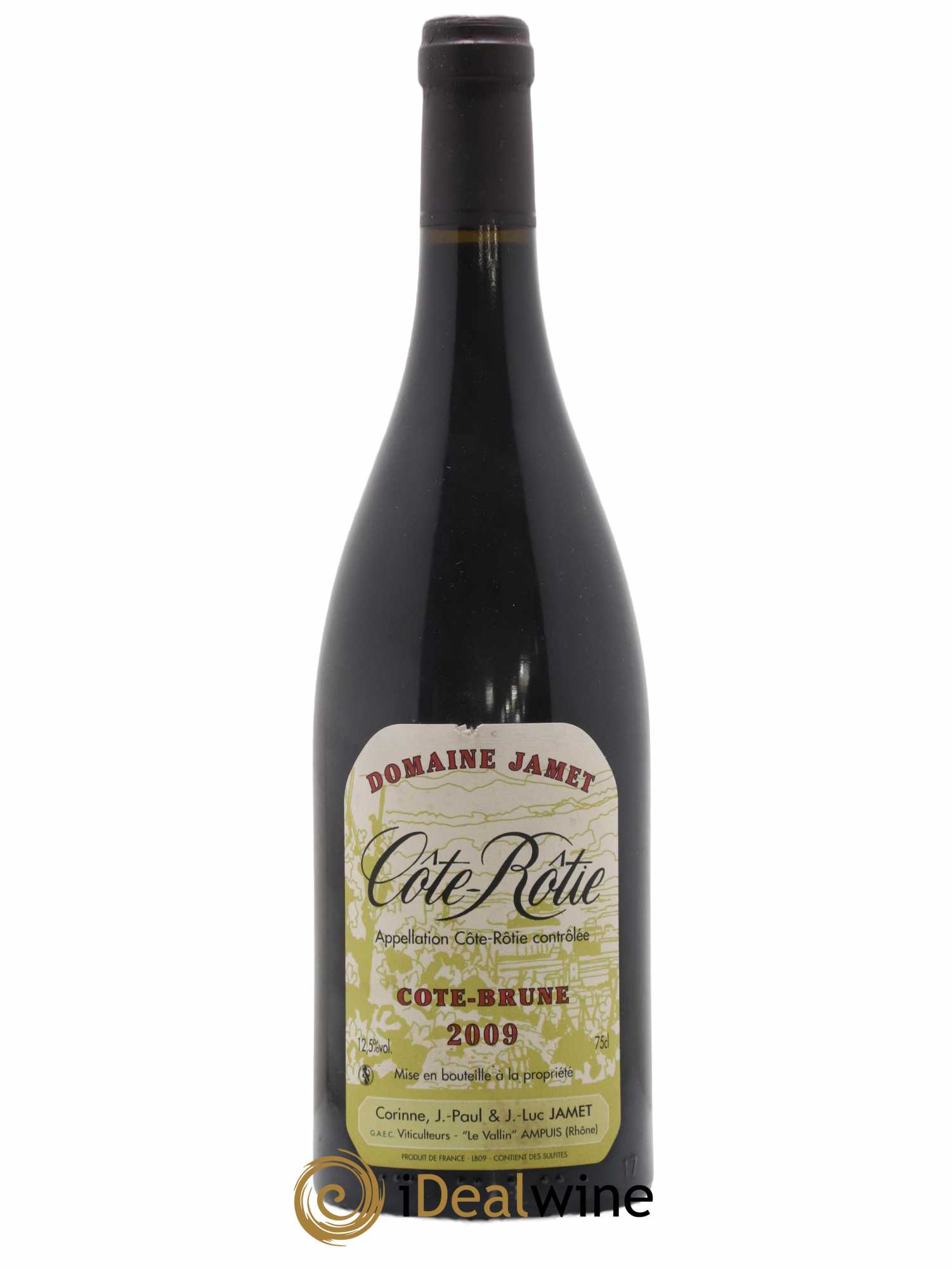 Côte-Rôtie Côte Brune Jamet (Domaine) 2009 - Lot de 1 bouteille - 0