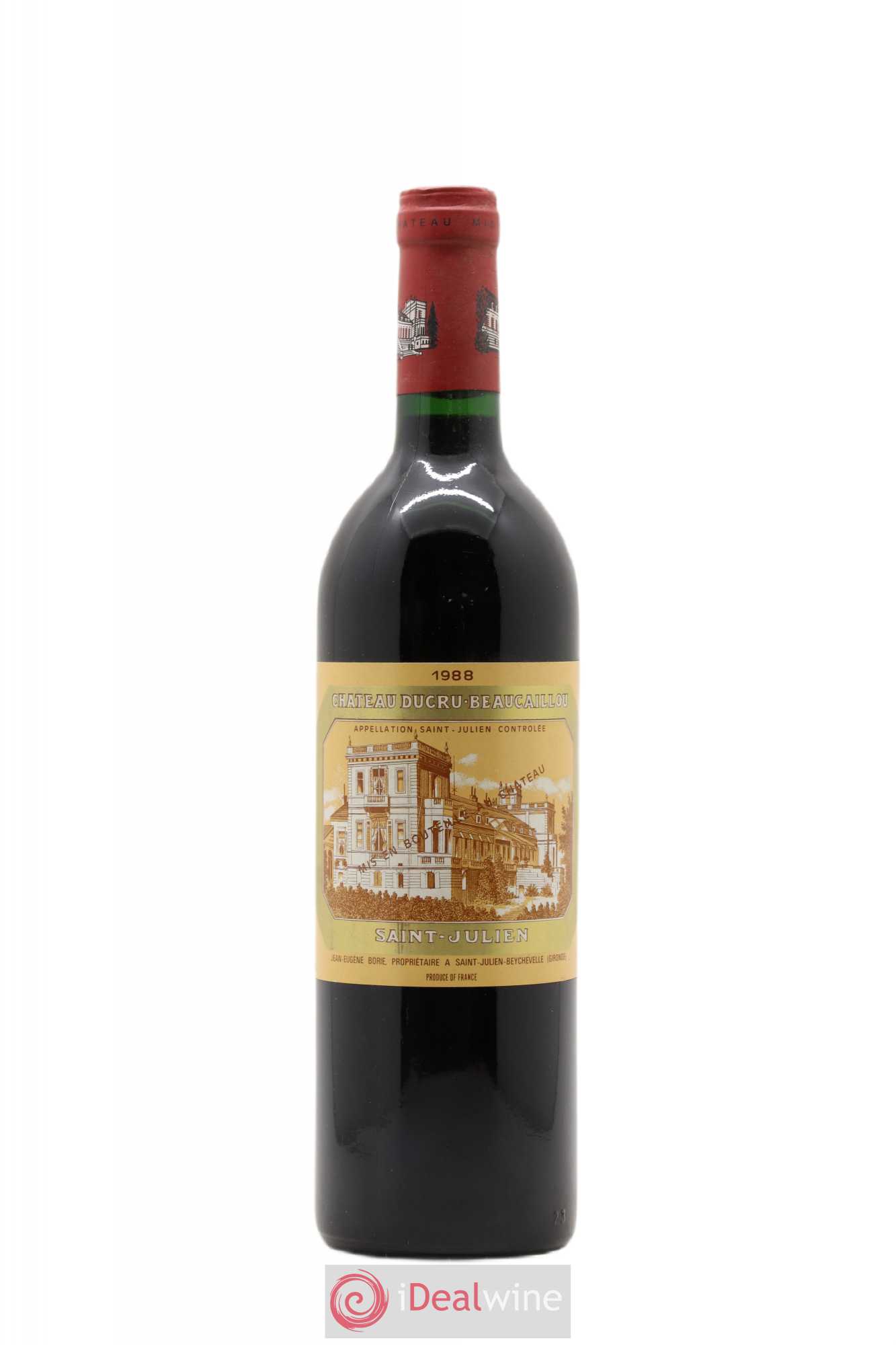 Château Ducru Beaucaillou 2ème Grand Cru Classé 1988 - Lot de 1 bouteille - 0