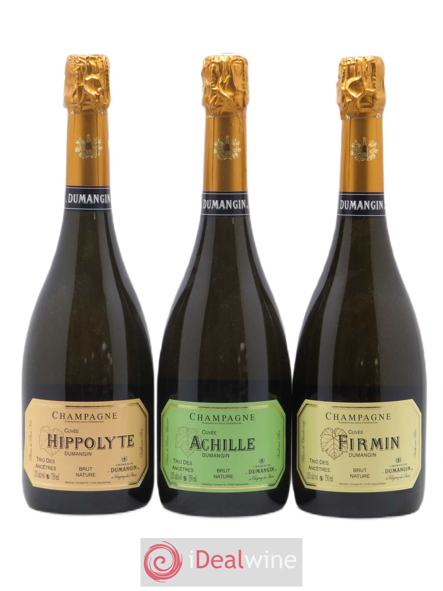 Champagne - Posten von 3 Flaschen - 1