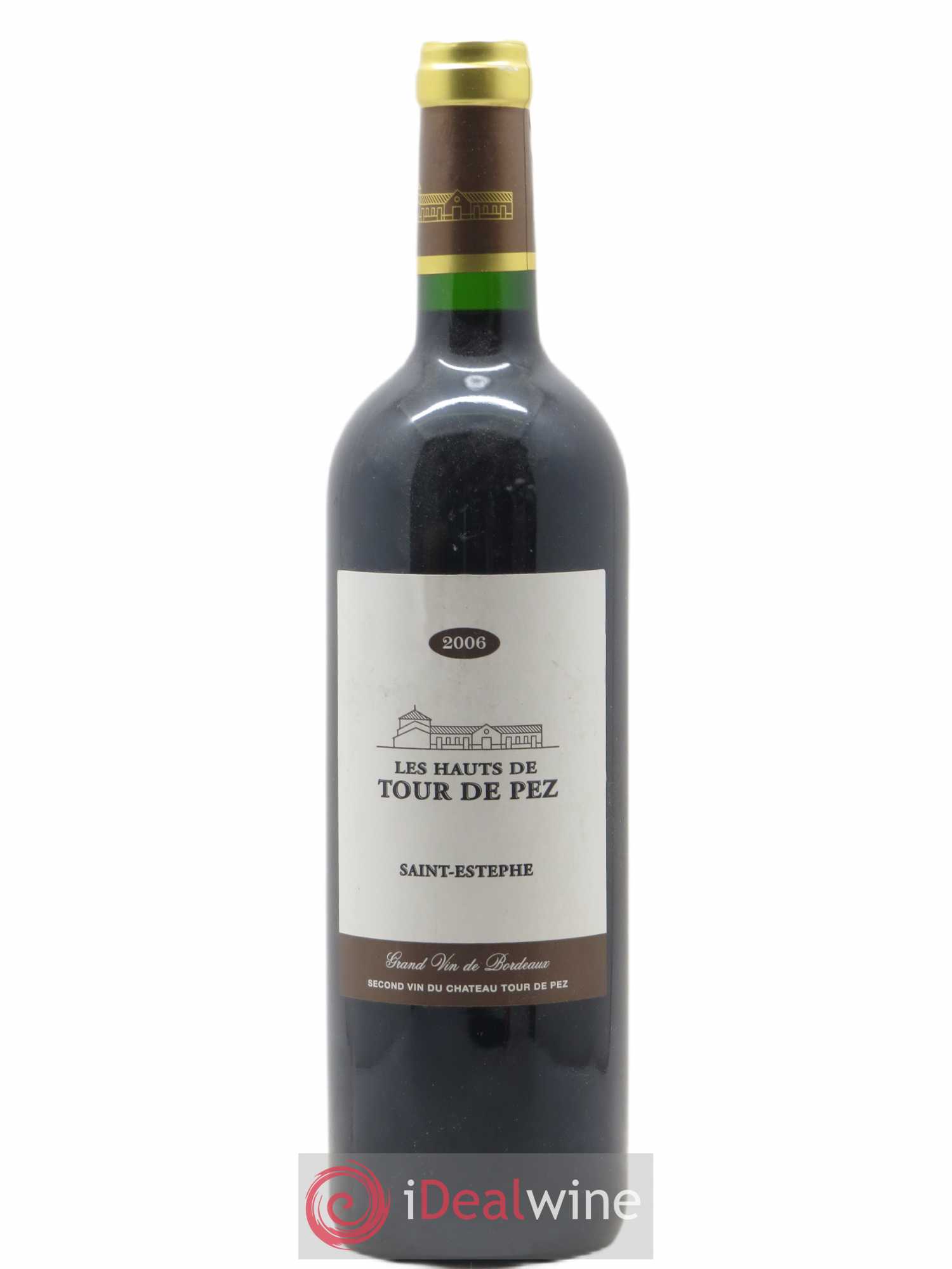 Saint-Estèphe Les Hauts de Tour de Pez 2006 - Posten von 1 Flasche - 0