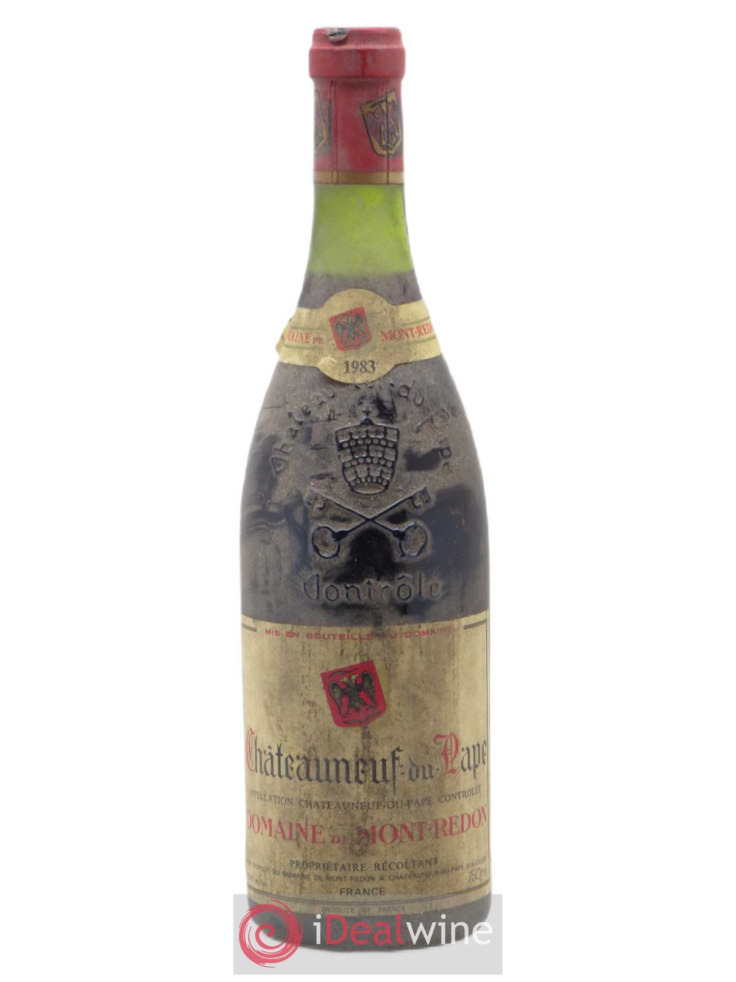 Châteauneuf-du-Pape Château Mont-Redon Famille Abeille-Fabre 1983 - Lot de 1 bouteille - 0