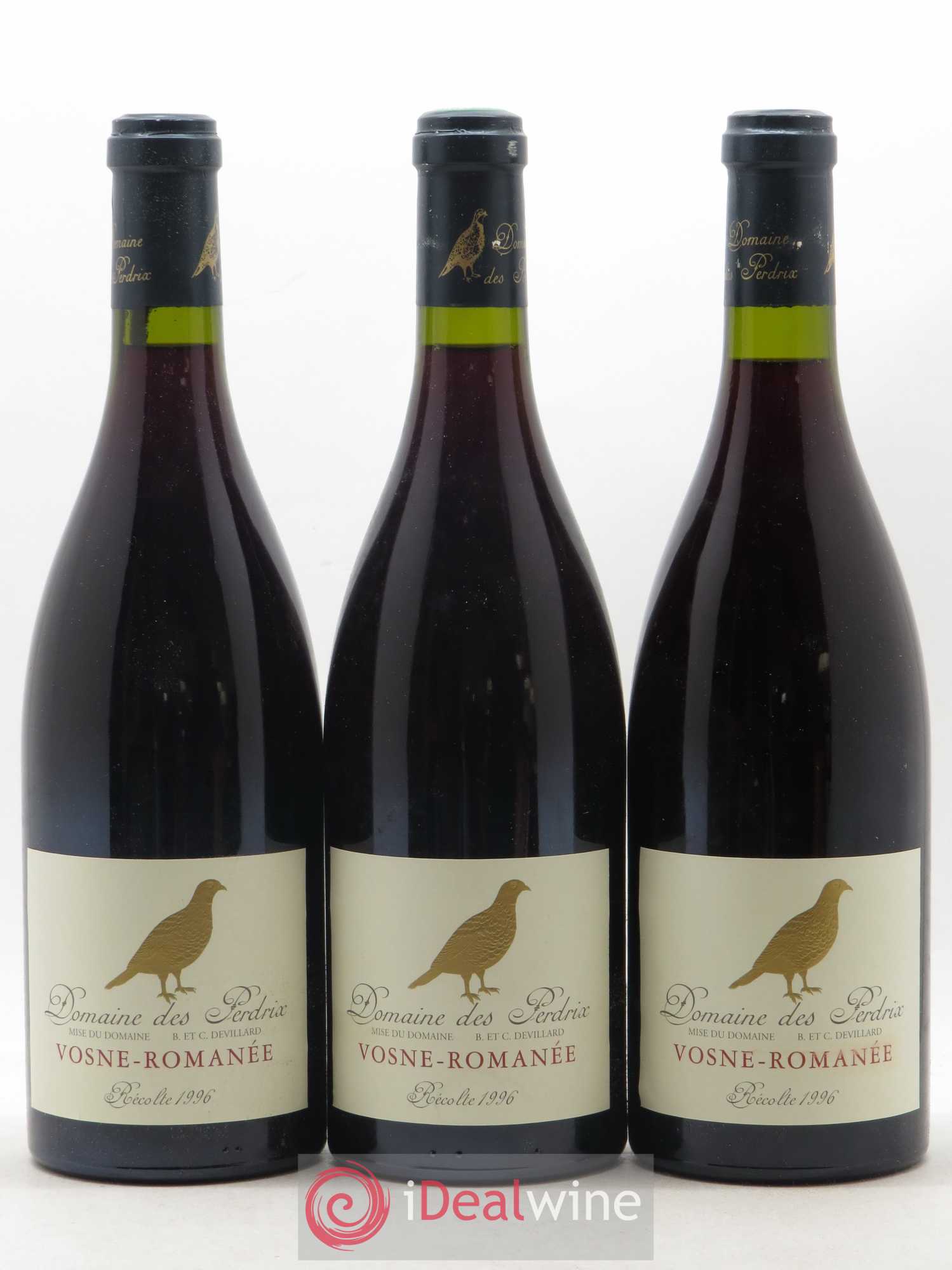 Vosne-Romanée Domaine des Perdrix 1996 - Posten von 6 Flaschen - 2