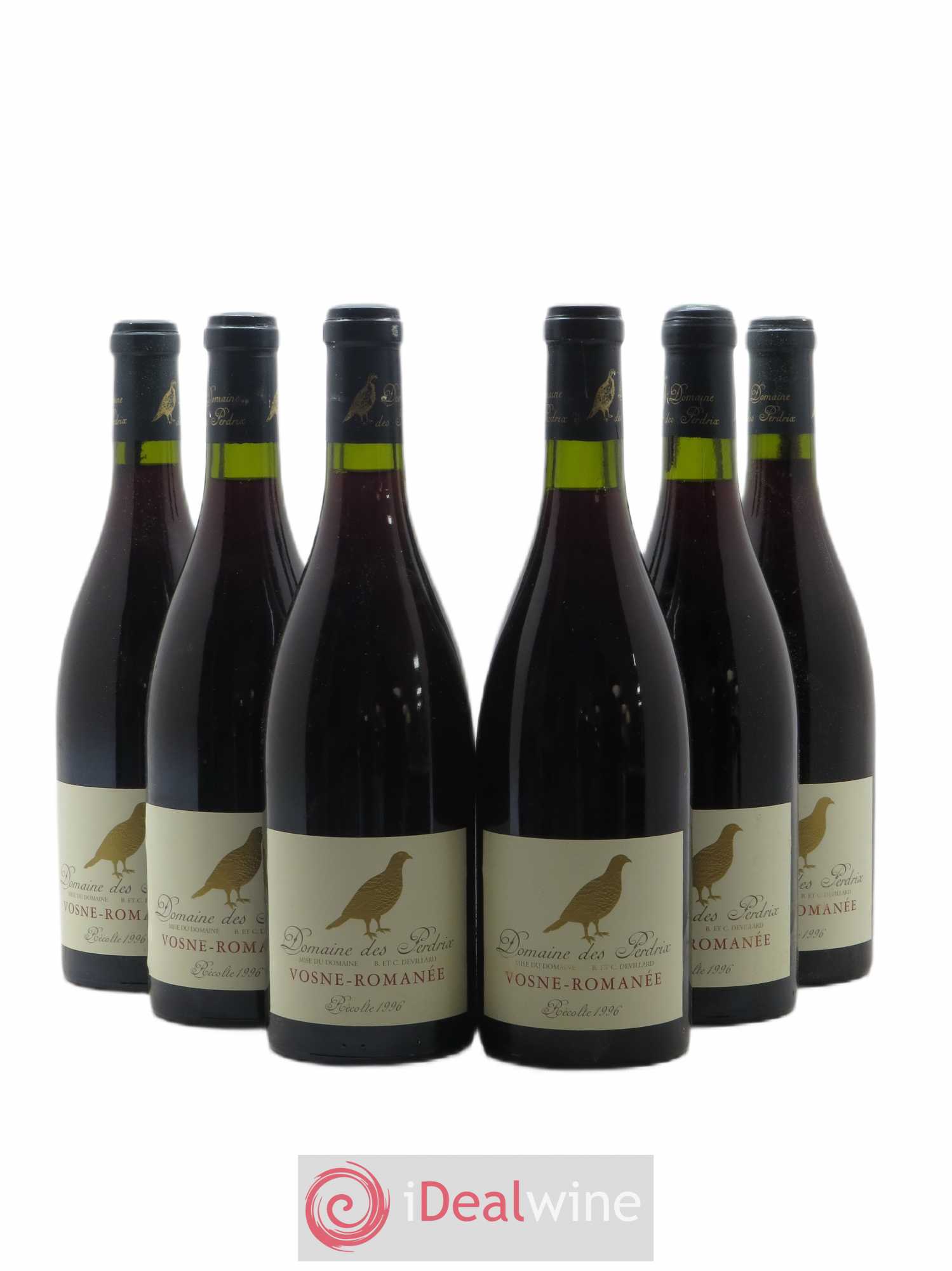 Vosne-Romanée Domaine des Perdrix 1996 - Posten von 6 Flaschen - 0
