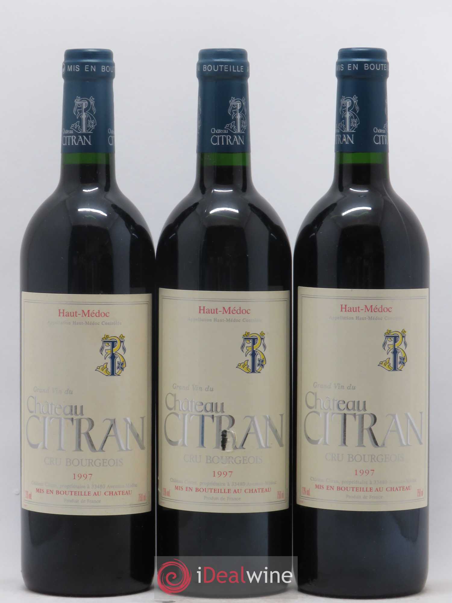 Château Citran Cru Bourgeois 1997 - Lot de 6 bouteilles - 2