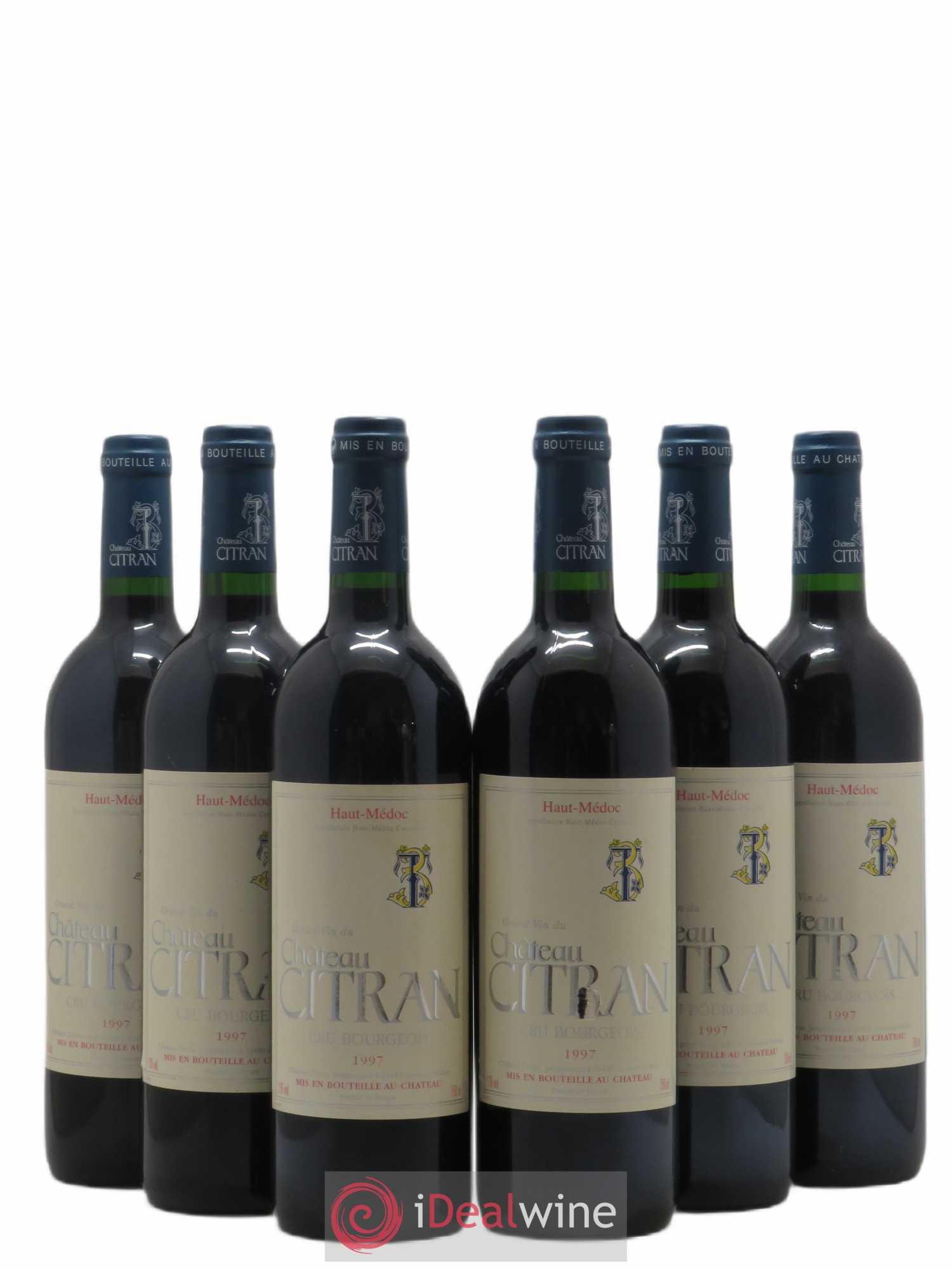 Château Citran Cru Bourgeois 1997 - Lot de 6 bouteilles - 0