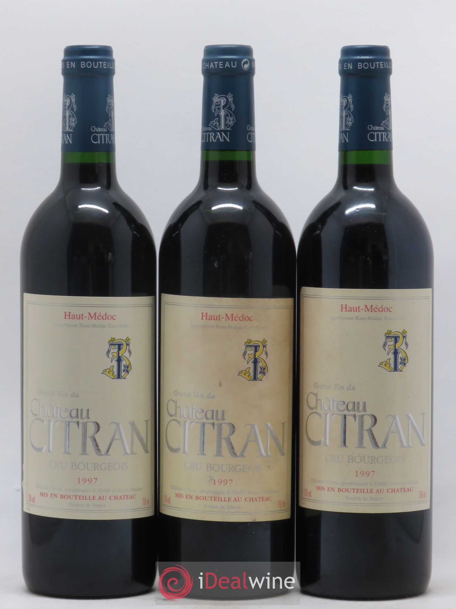 Château Citran Cru Bourgeois 1997 - Lot de 6 bouteilles - 2