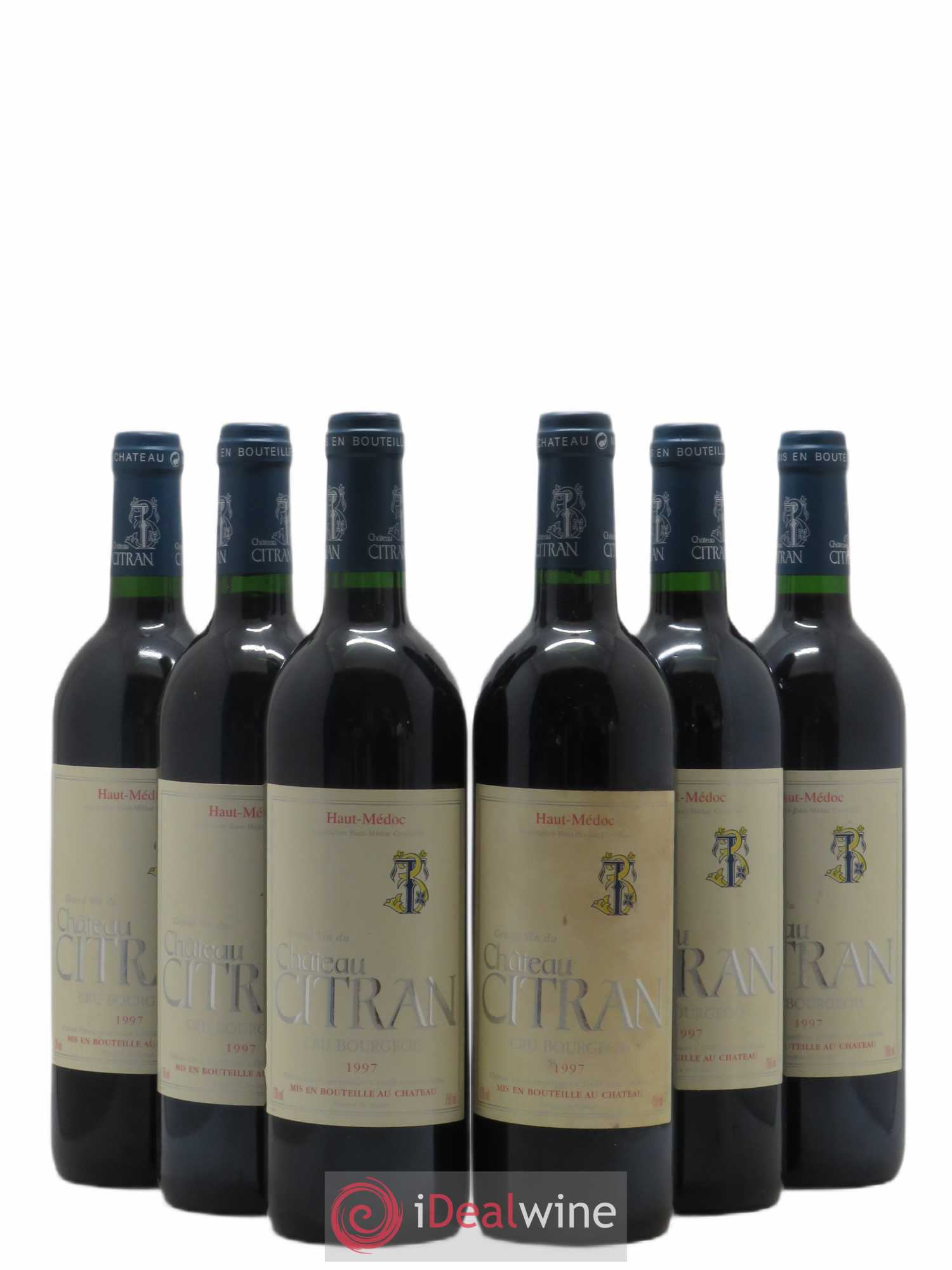 Château Citran Cru Bourgeois 1997 - Lot de 6 bouteilles - 0