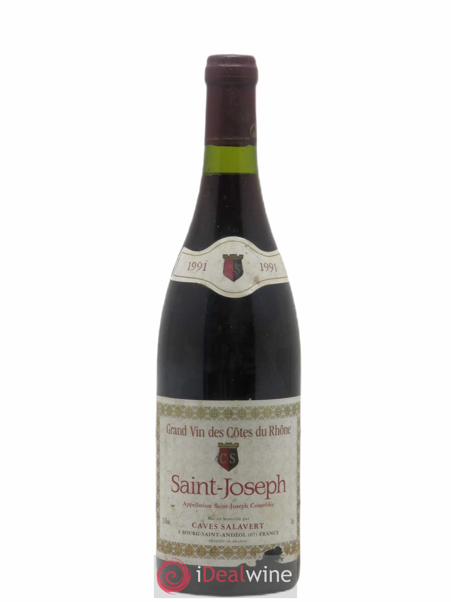 Saint-Joseph Caves Salavert 1991 - Lot de 1 bouteille - 0