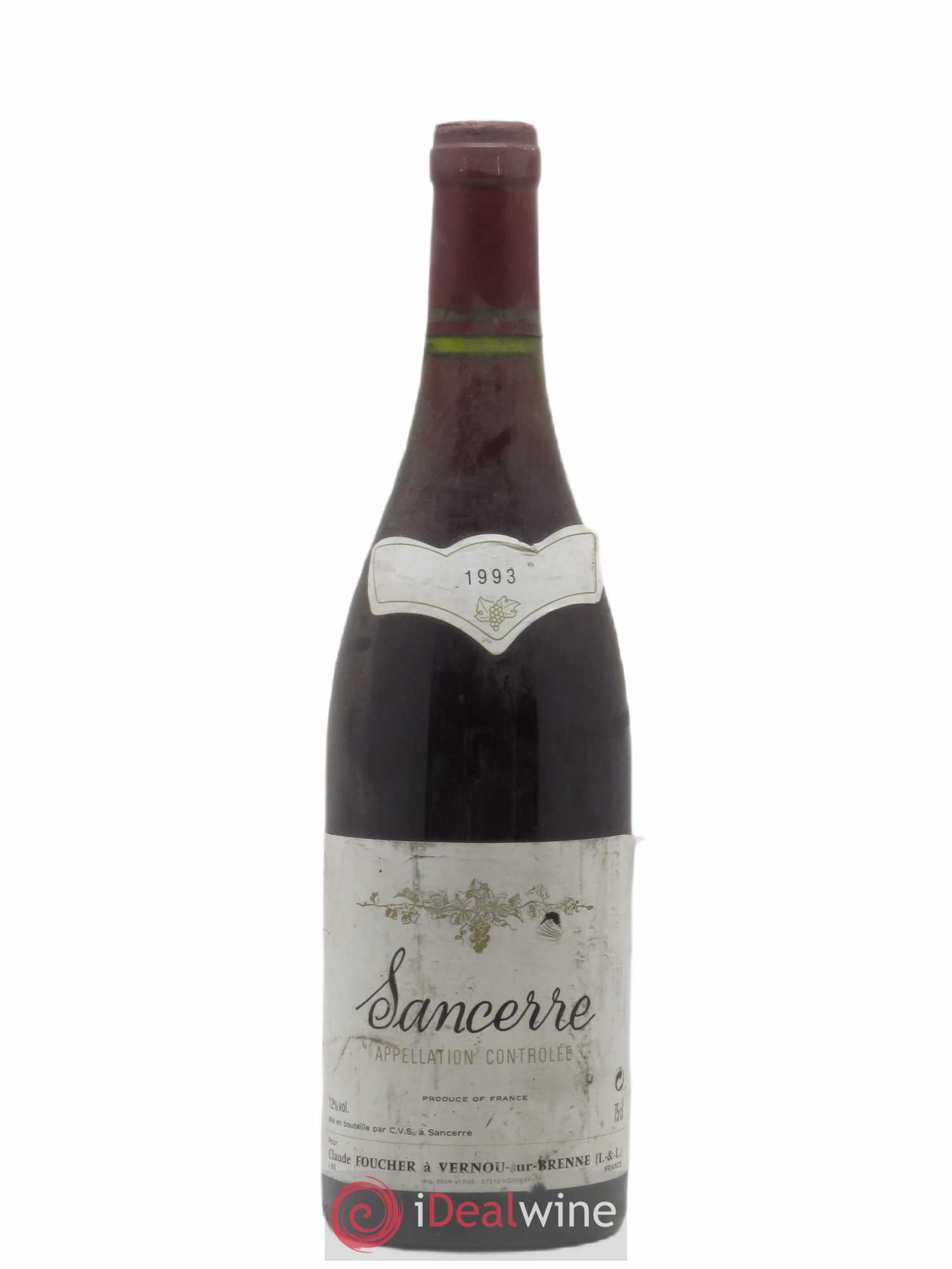 Sancerre Claude Foucher 1993 - Lot de 1 bouteille - 0
