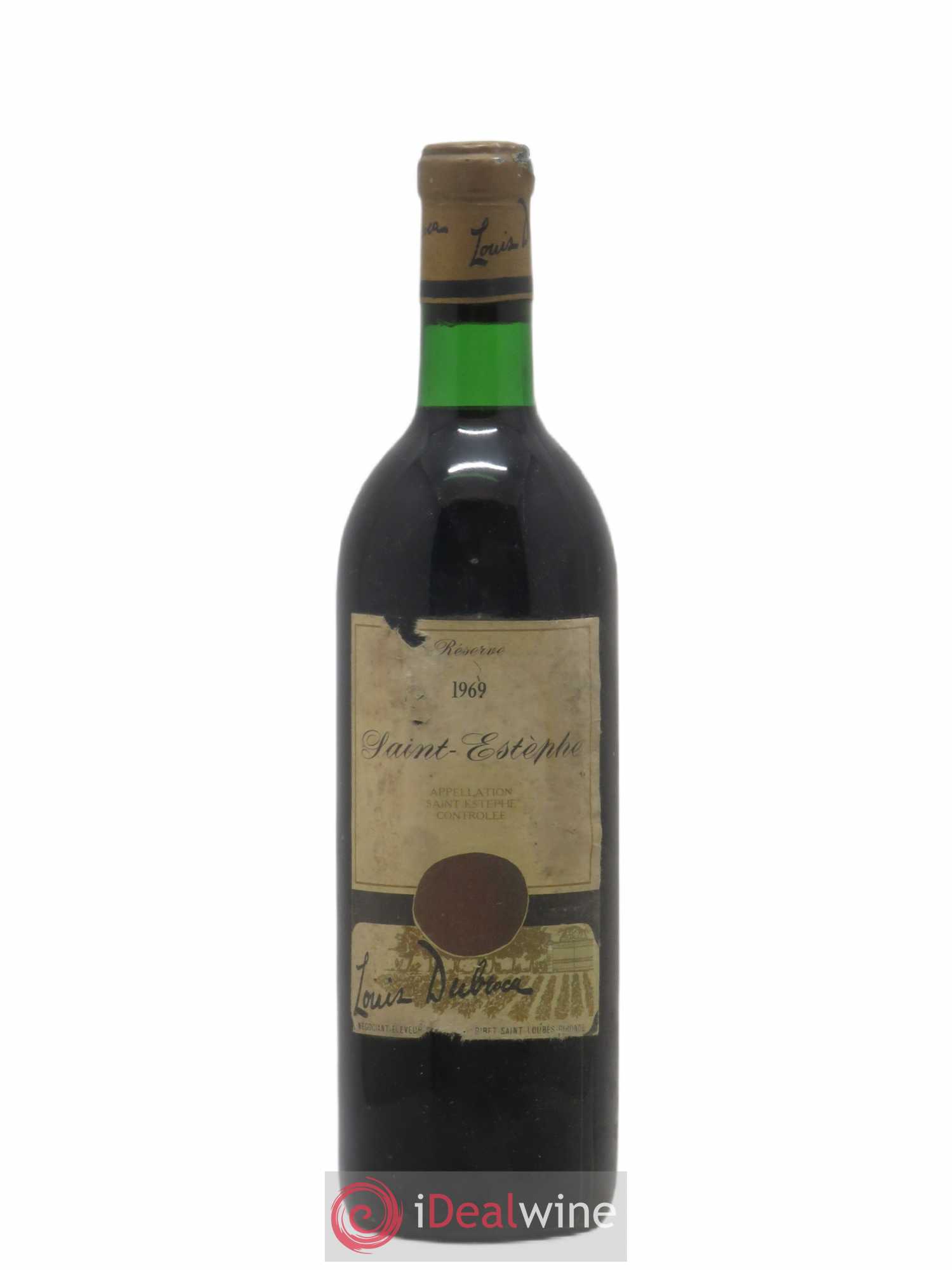 Saint-Estèphe Louis Dubroca 1969 - Lot de 1 bouteille - 0