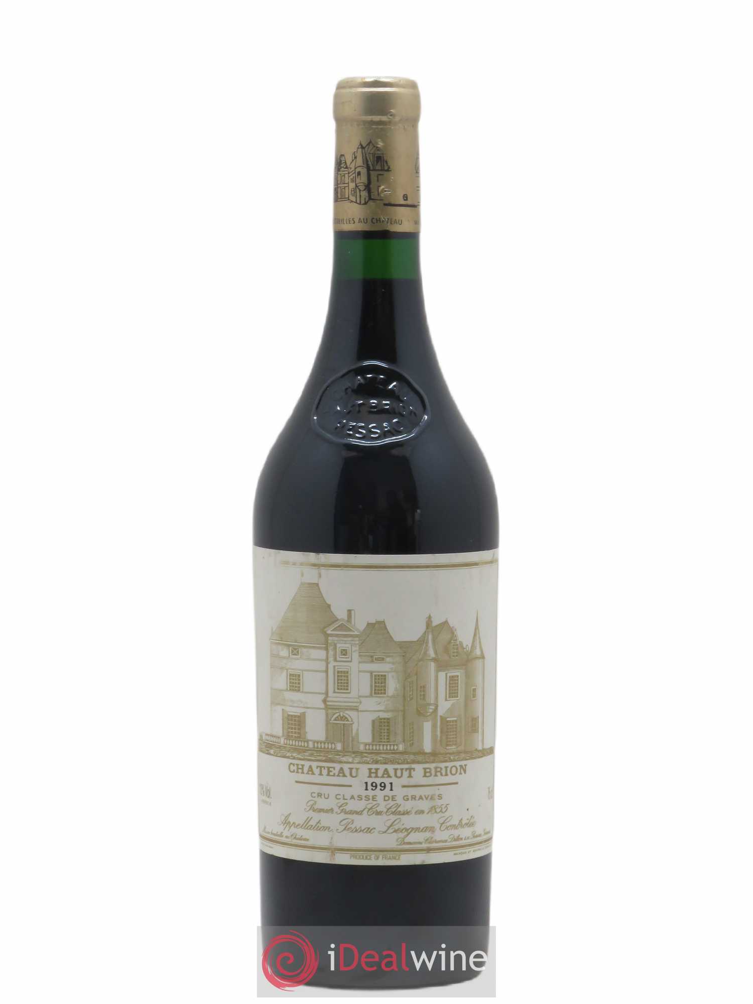 Château Haut Brion 1er Grand Cru Classé 1991 - Lot de 1 bouteille - 0