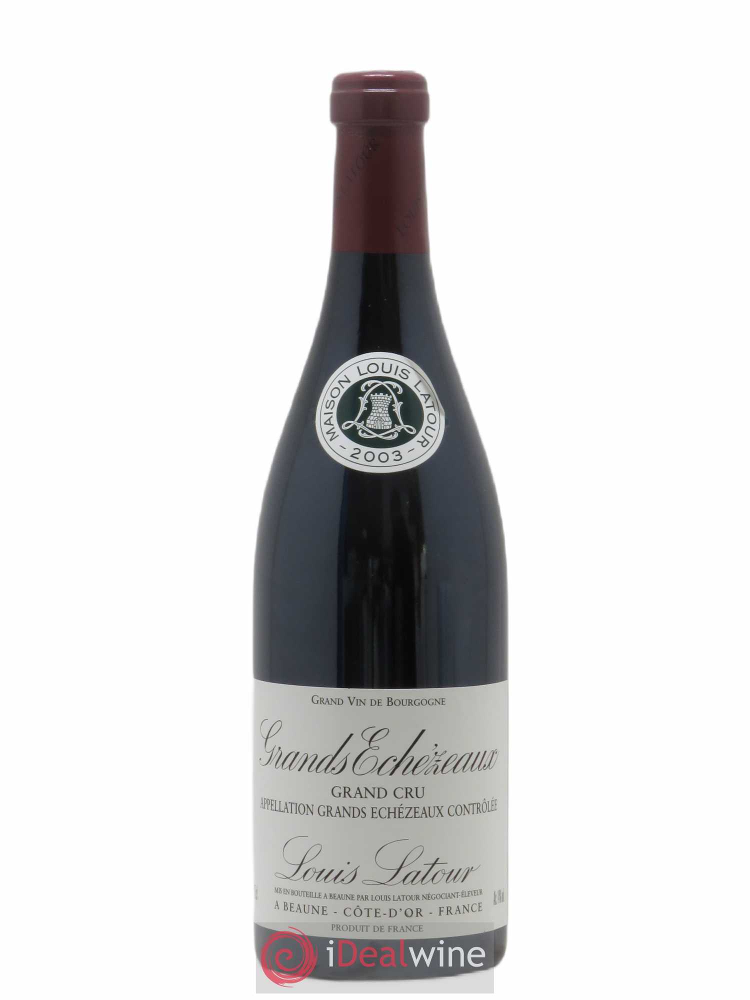 Grands-Echezeaux Grand Cru Louis Latour 2003 - Lot de 1 bouteille - 0
