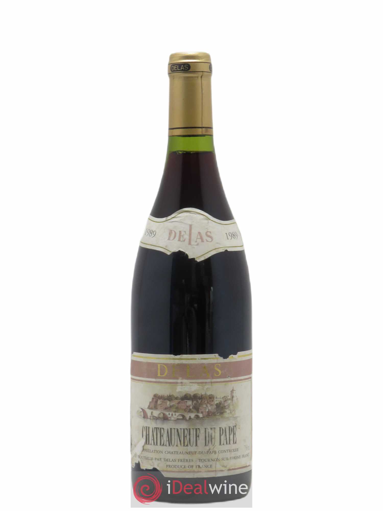 Châteauneuf-du-Pape Delas 1989 - Lot de 1 bouteille - 0