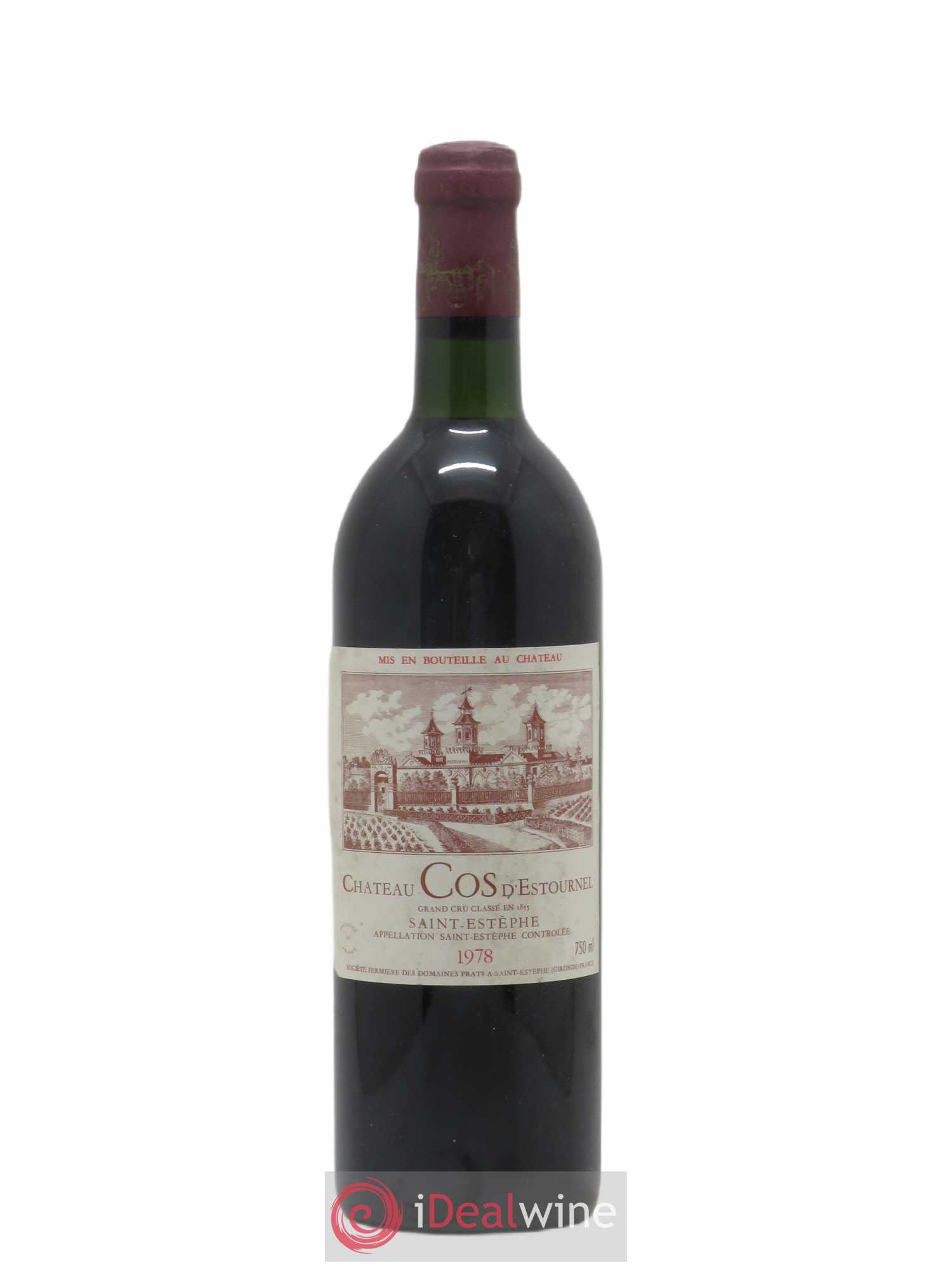 Cos d'Estournel 2ème Grand Cru Classé 1978 - Lot de 1 bouteille - 0