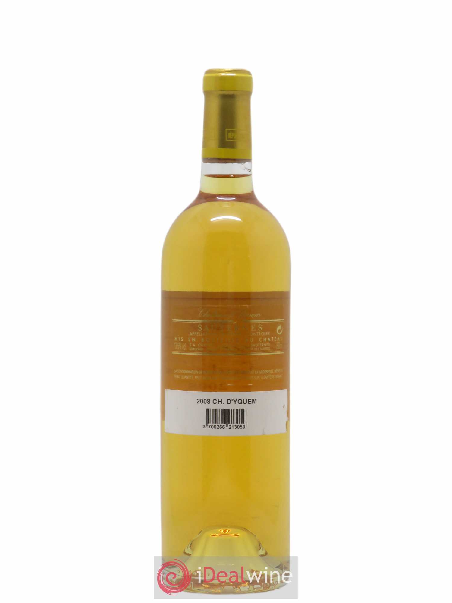 Château d' Yquem 1er Cru Classé Supérieur 2008 - Lotto di 1 bottiglia - 1