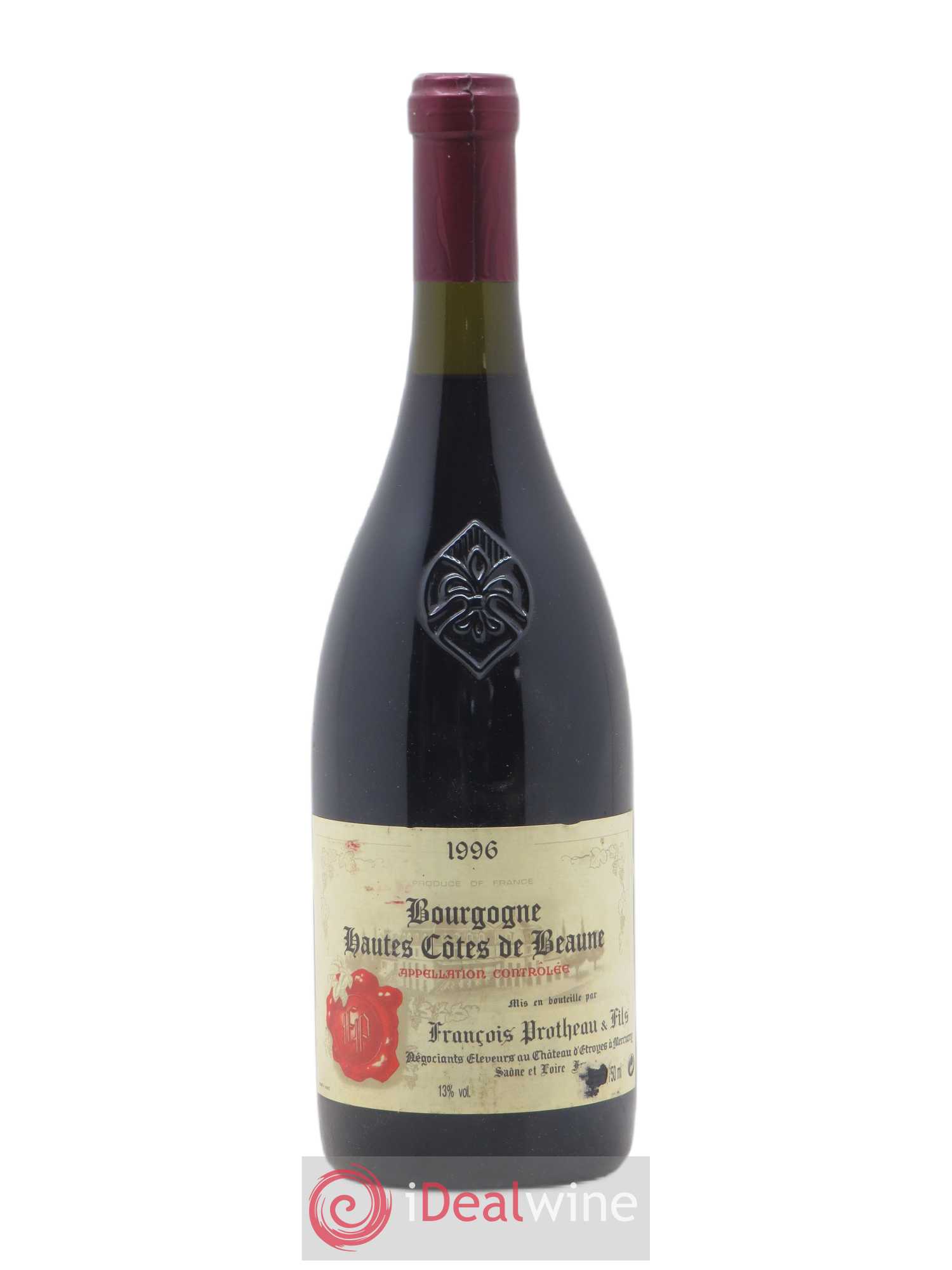 Hautes-Côtes de Beaune Francois Protheau 1996 - Lot de 1 bouteille - 0