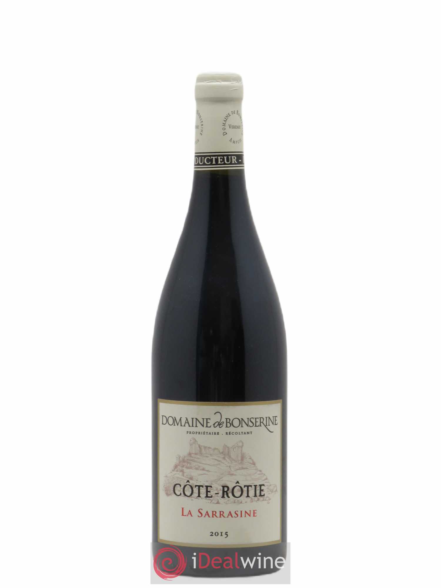 Côte-Rôtie La Sarrasine Bonserine (Domaine de) 2015 - Lot de 1 bouteille - 0