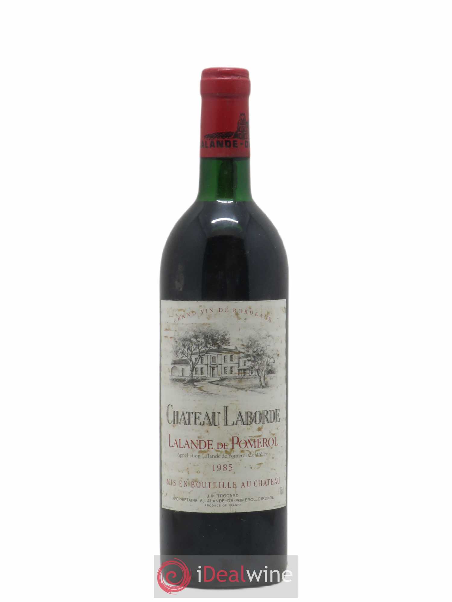 Lalande-de-Pomerol Chateau Laborde 1985 - Lot de 1 bouteille - 0