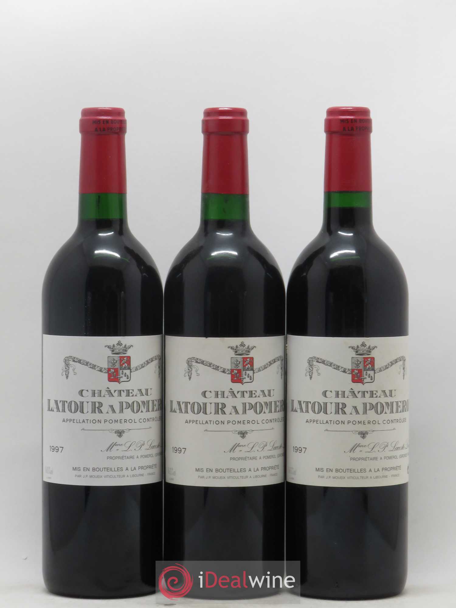 Château Latour à Pomerol 1997 - Lot de 12 bouteilles - 1