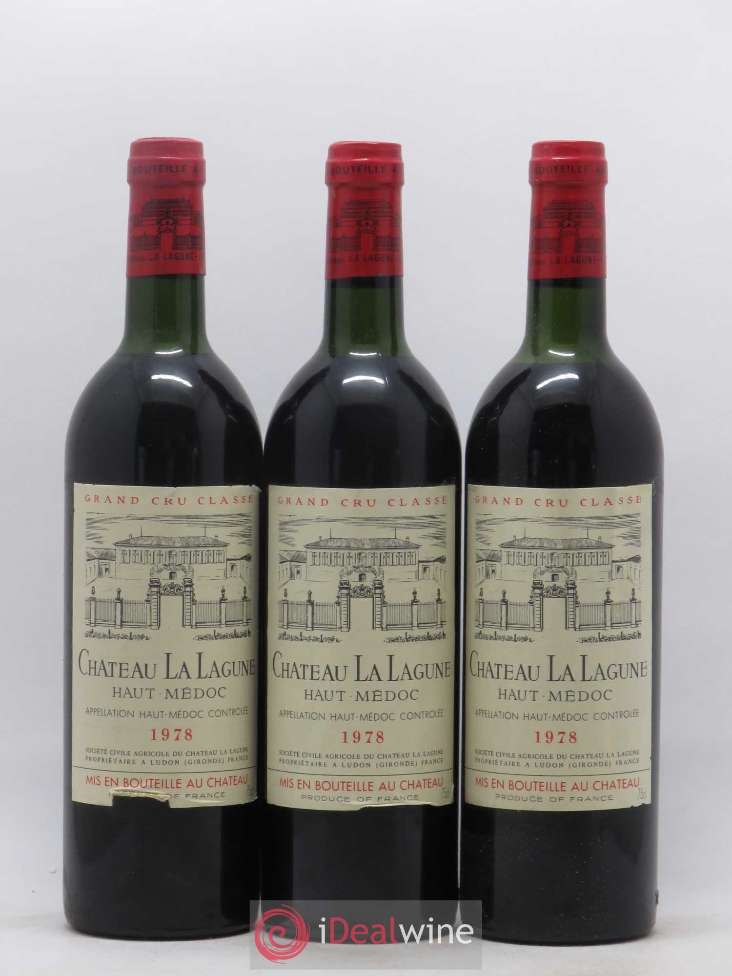 Château la Lagune 3ème Grand Cru Classé 1978 - Lot de 12 bouteilles - 4