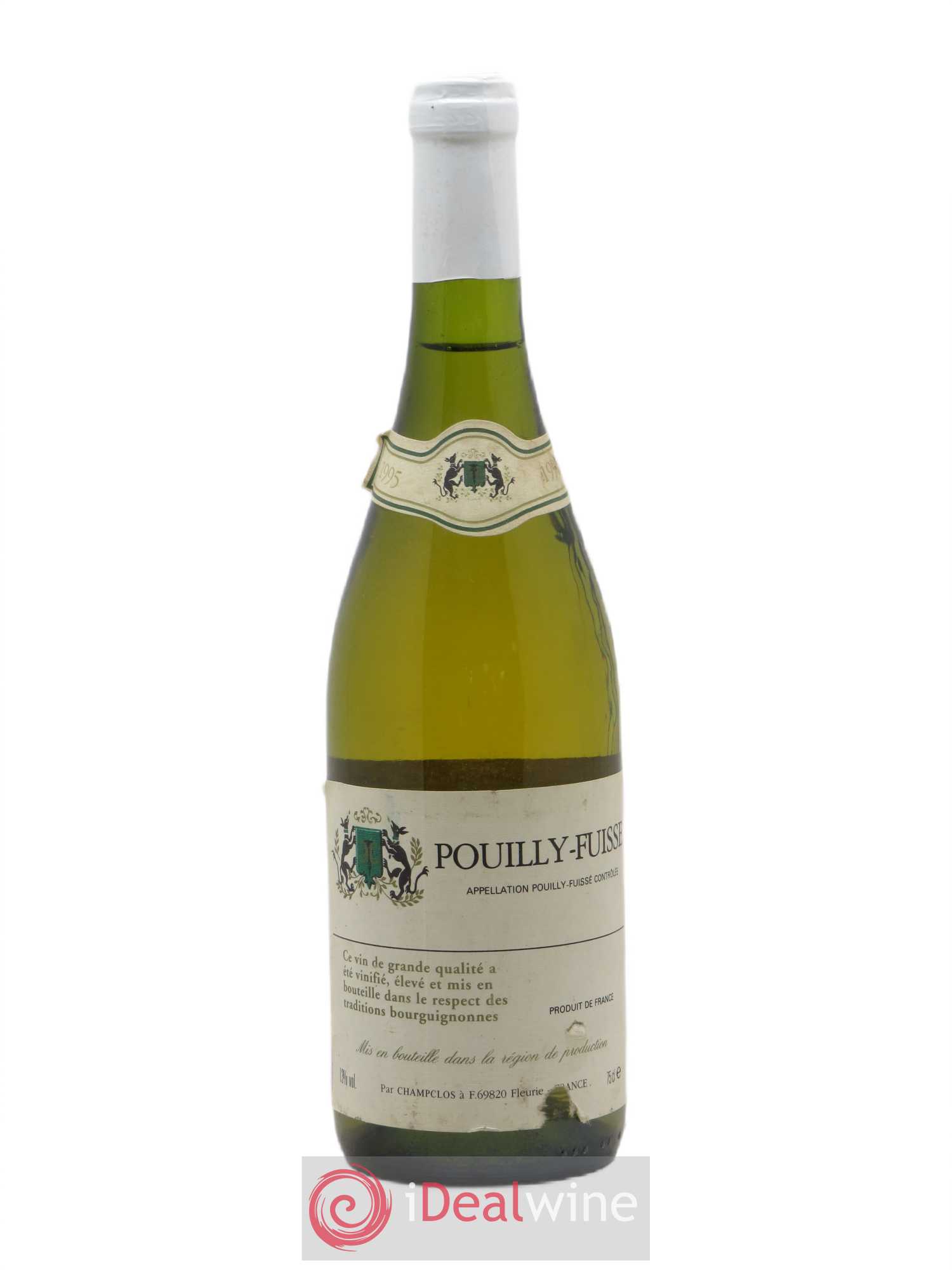 Pouilly-Fuissé Champclos 1995 - Posten von 1 Flasche - 0