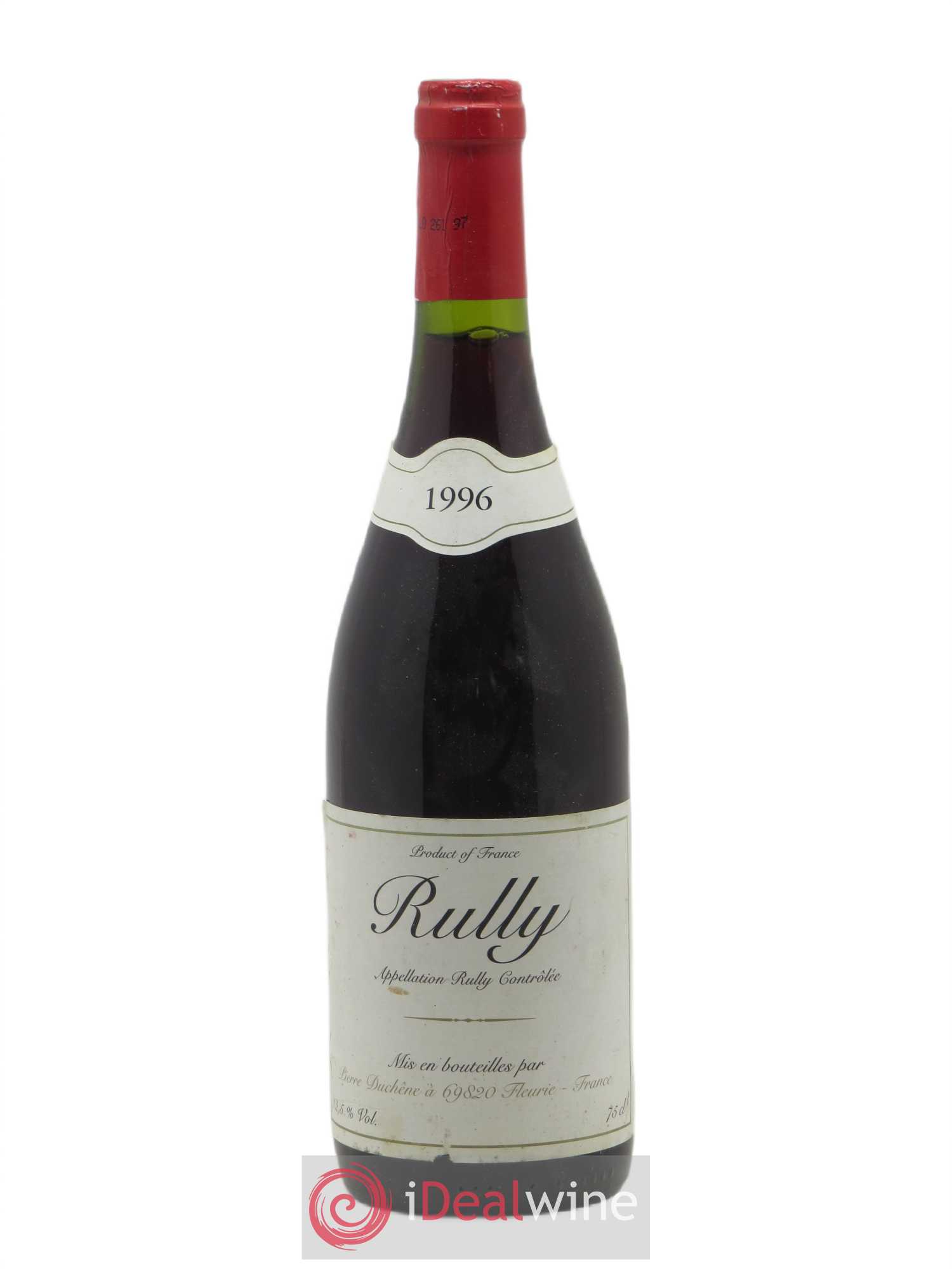 Rully Pierre Duchene 1996 - Lot de 1 bouteille - 0