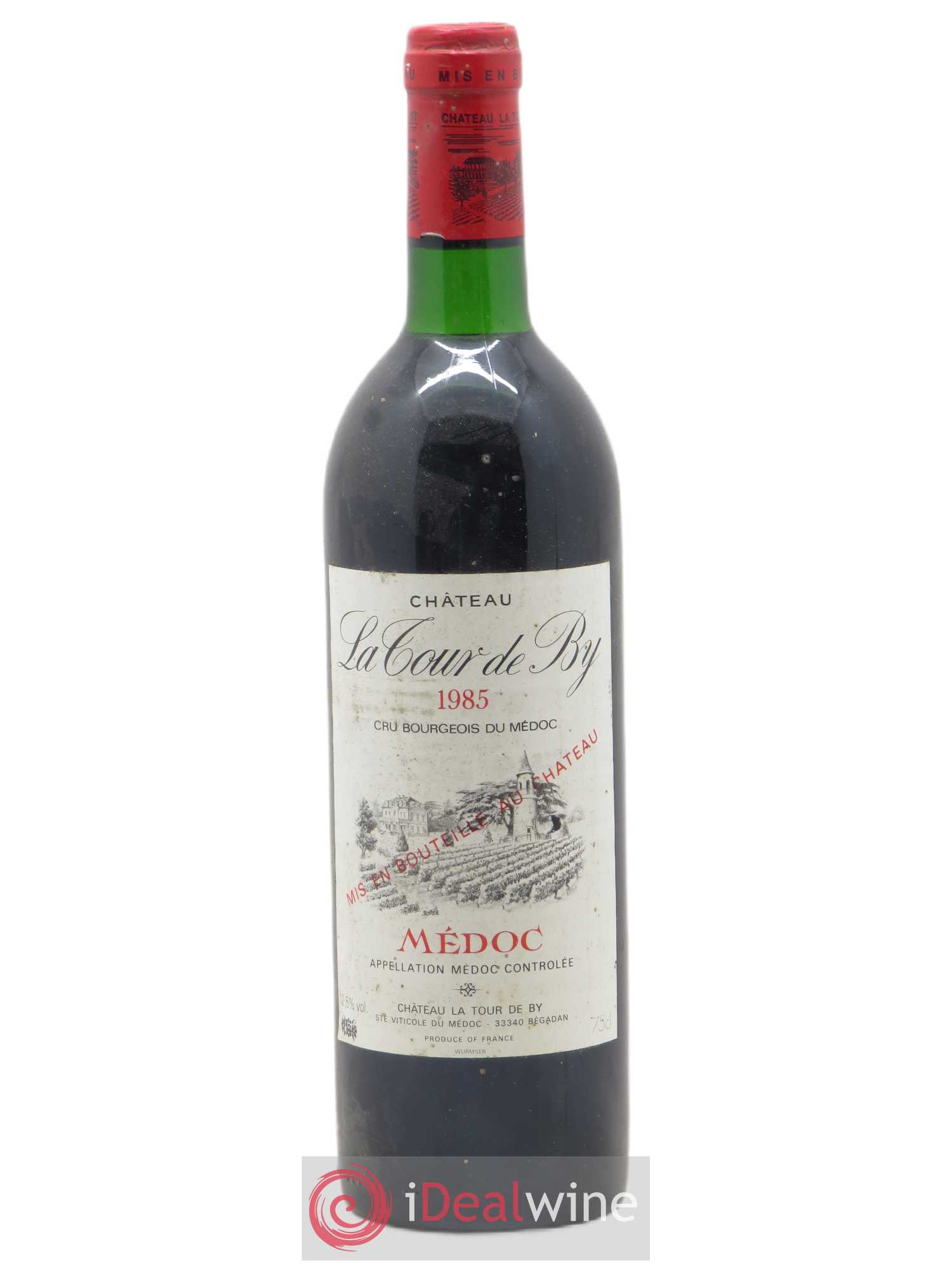 Château La Tour de By Cru Bourgeois 1985 - Lot de 1 bouteille - 0