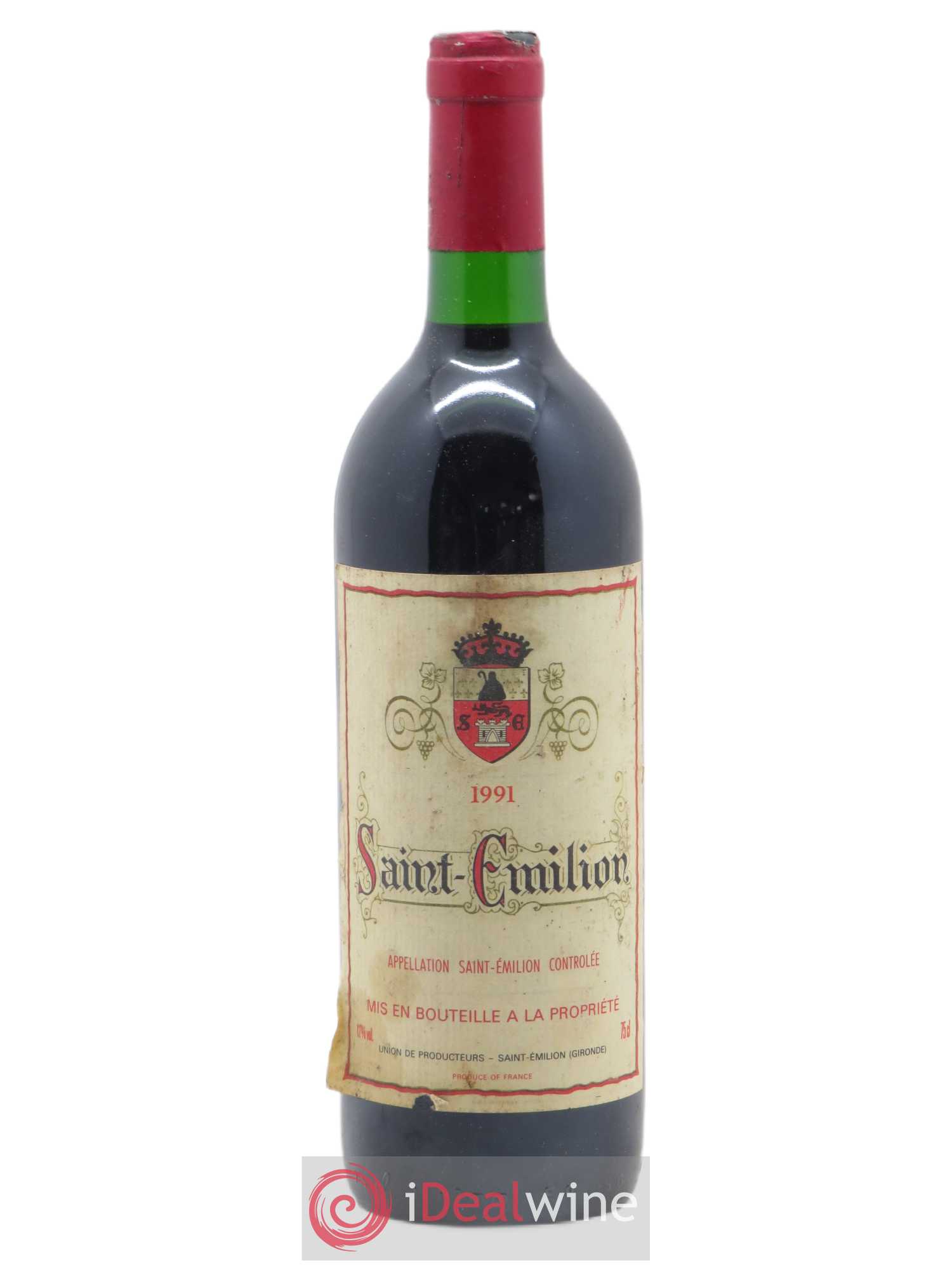 Saint-Émilion Union des Producteurs 1991 - Lot de 1 bouteille - 0