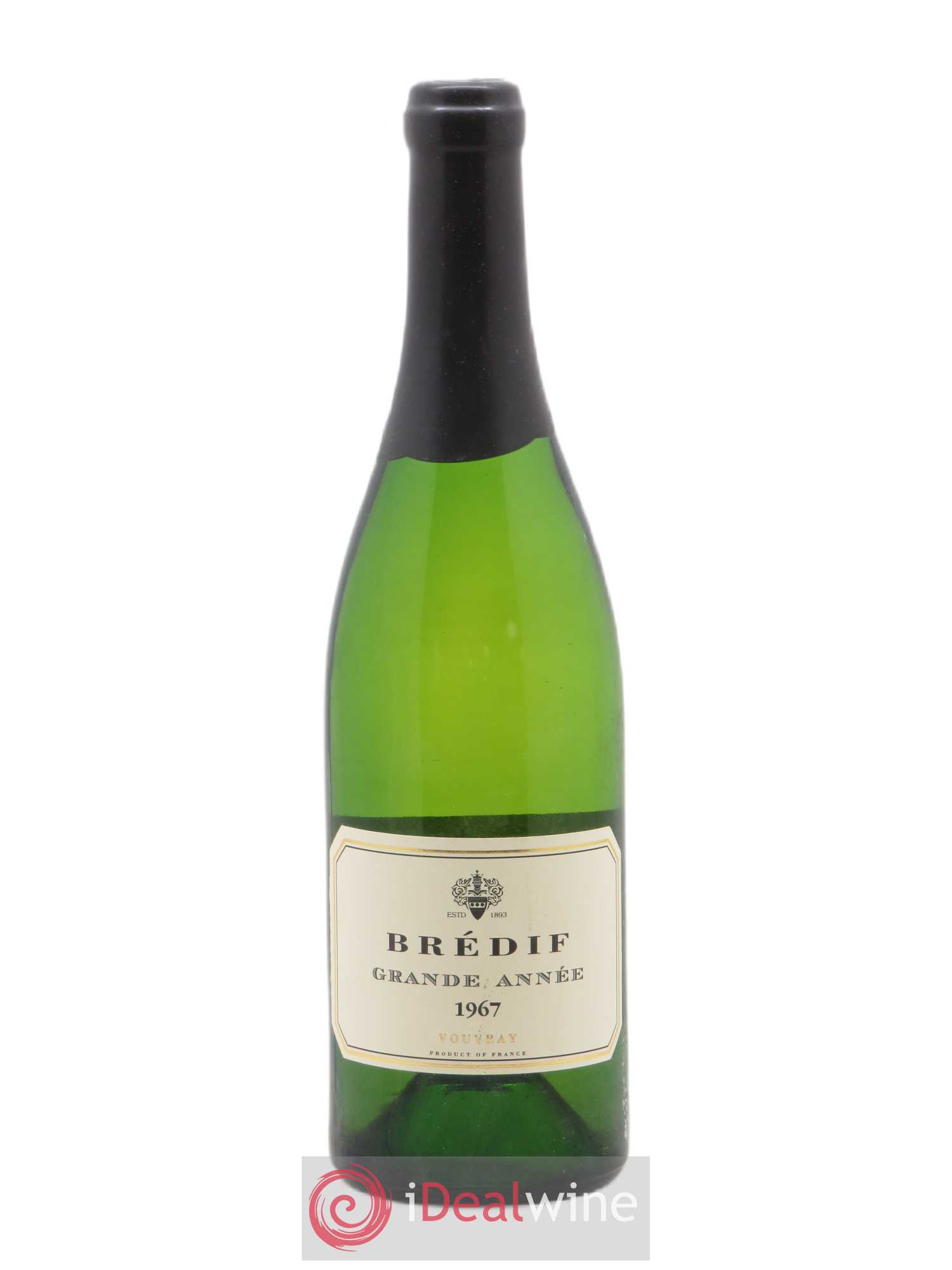 Vouvray Grande Année Marc Brédif 1967 - Posten von 1 Flasche - 0