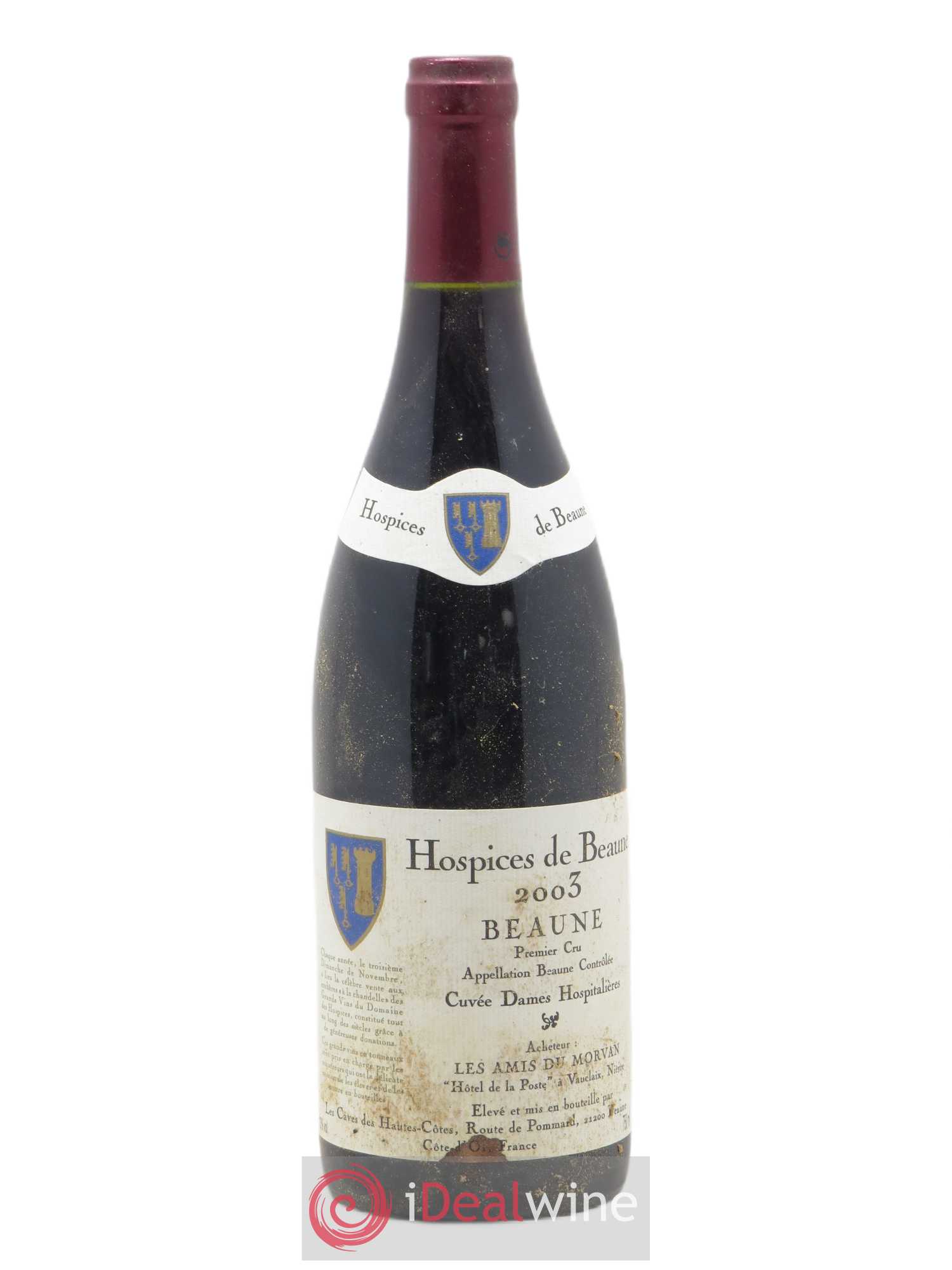 Beaune 1er Cru Cuvée Dames Hospitalières Hospices de Beaune 2003 - Lot de 1 bouteille - 0